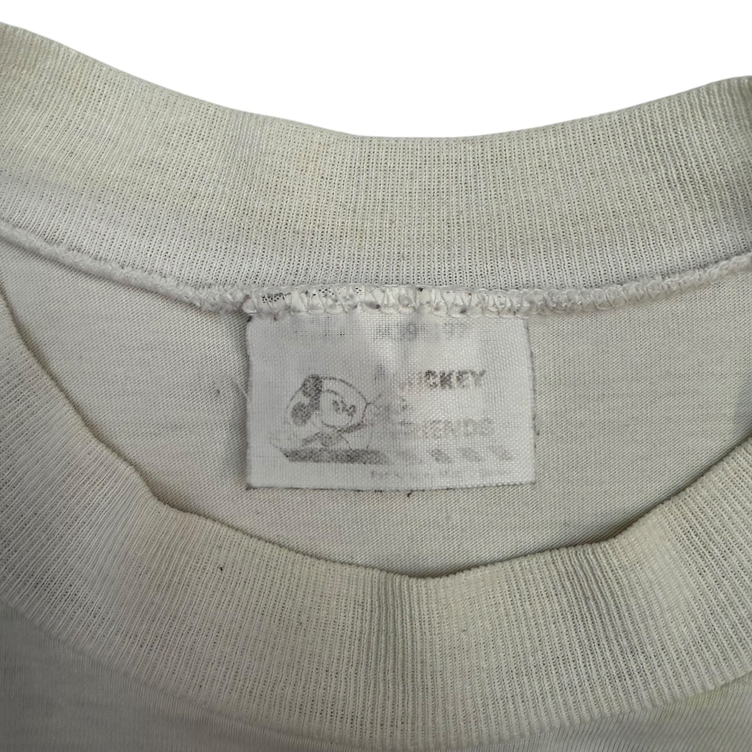 Vintage Disney Mickey Mouse Boxing Tee White