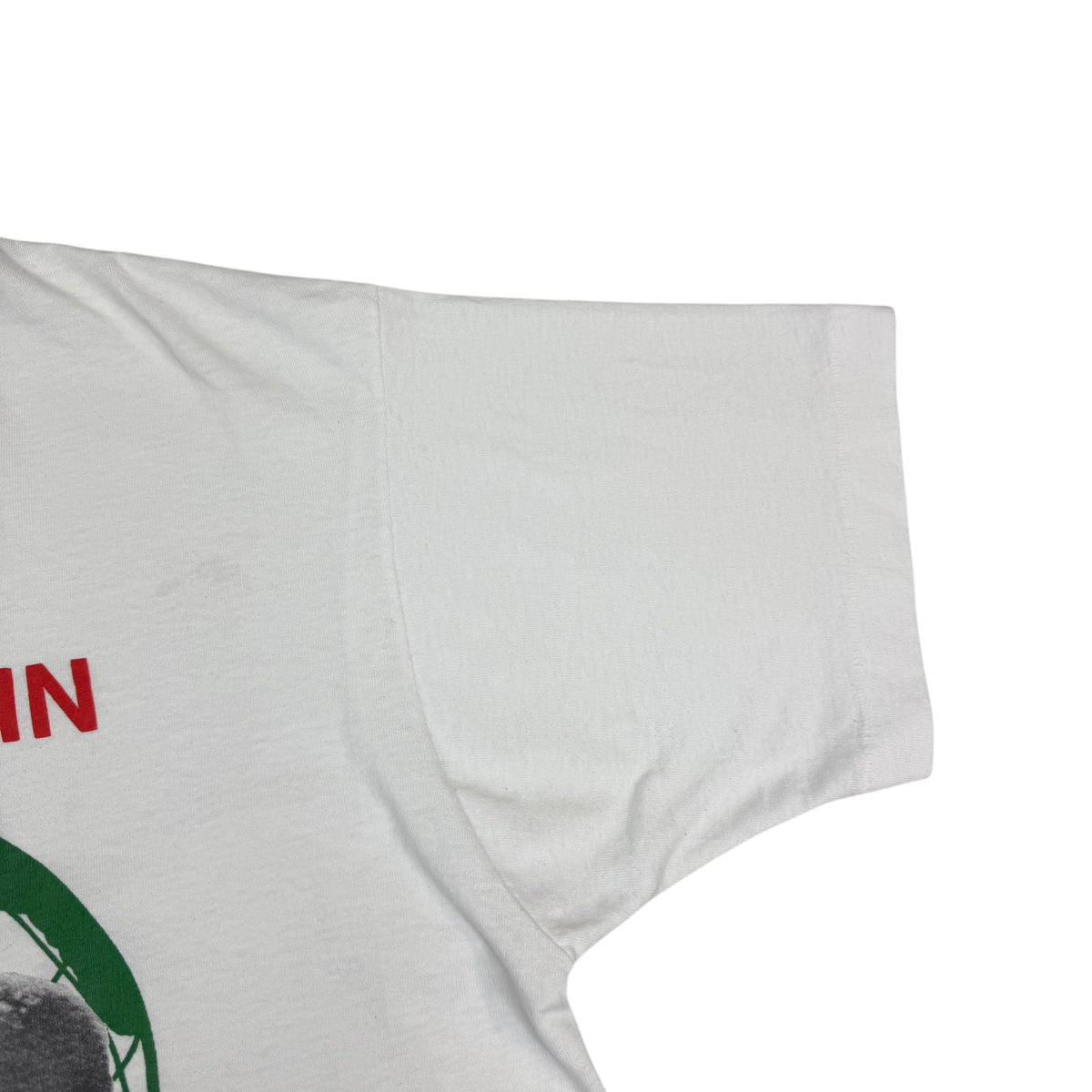 Vintage Freedom Peace Love Justice Count Me In Tee White