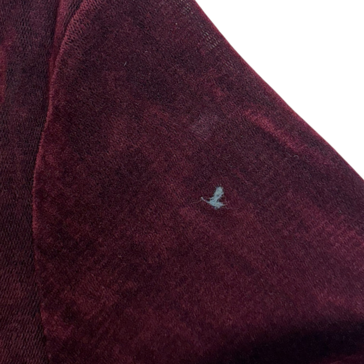 (W) Junya Watanabe Velvet Long-Sleeve Burgundy