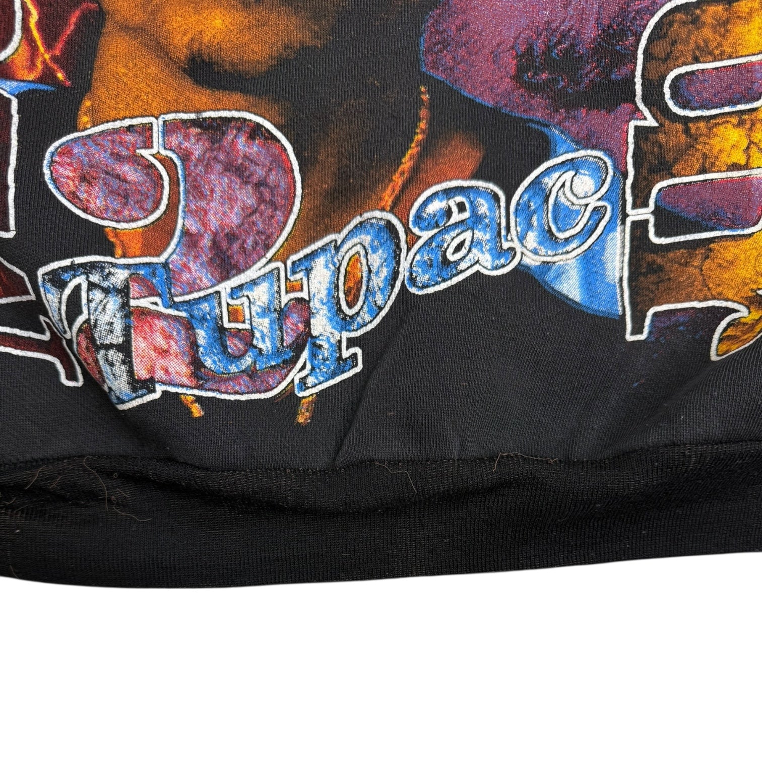 Vintage The Memory Of 2Pac Memorial Crewneck Black
