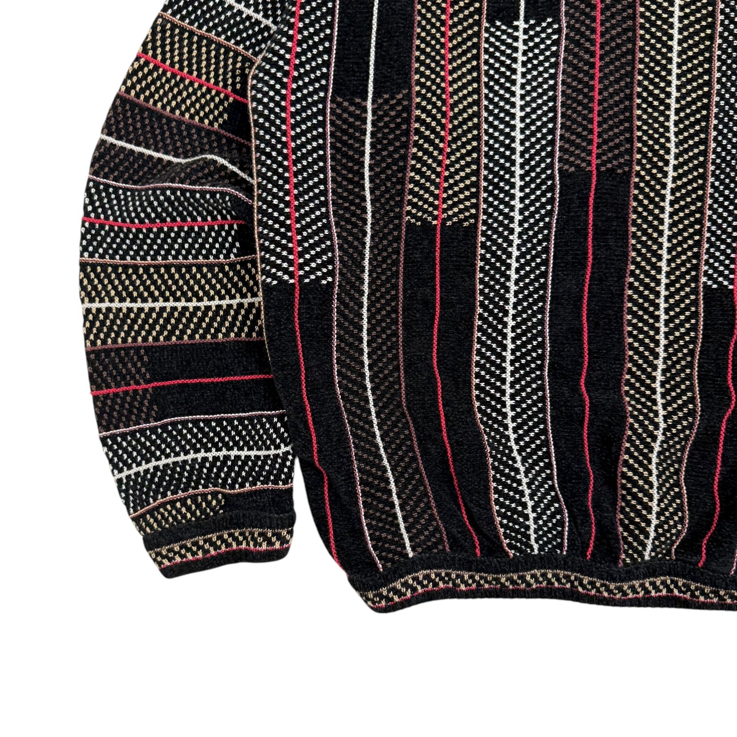 Vintage Tundra Canada Knit Sweater Red/Black