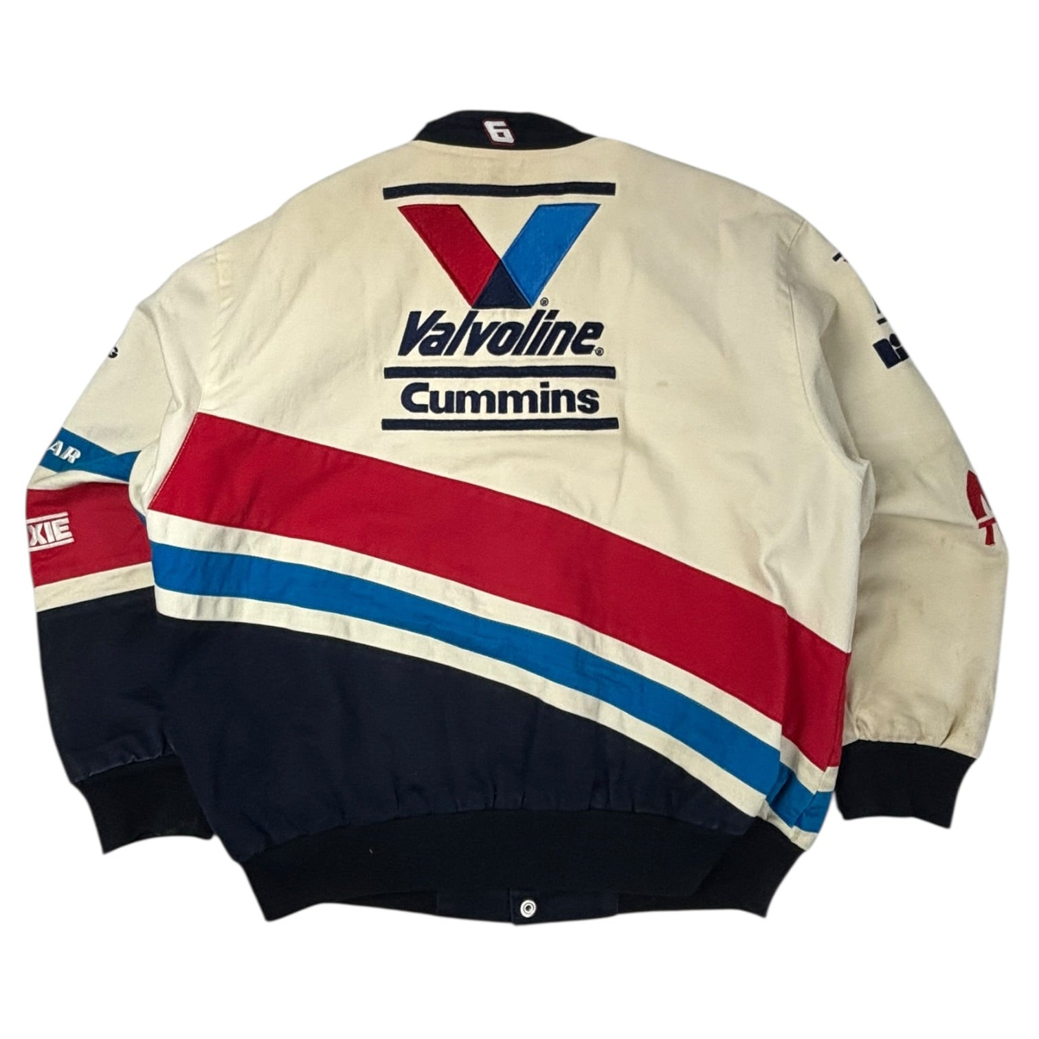 Vintage Jeff Hamilton Valvoline Cummings Nascar Jacket