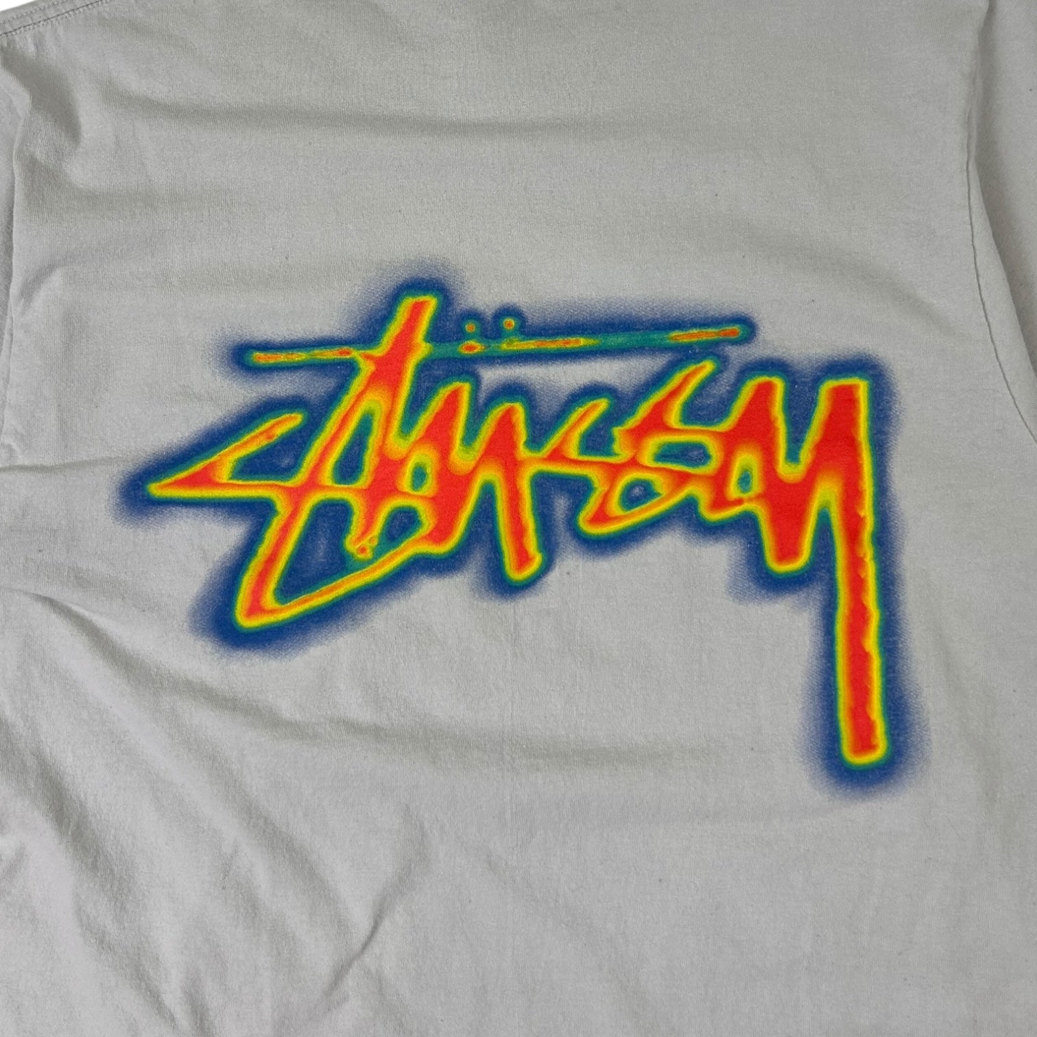 Stussy Thermal Stock T-Shirt Grey