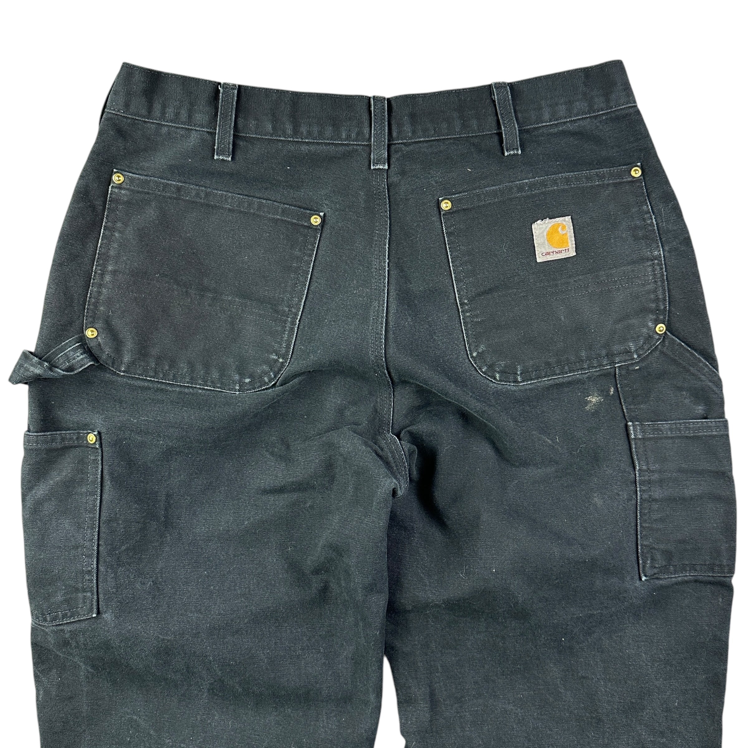 Vintage Carhartt Double Knee Cargos Black