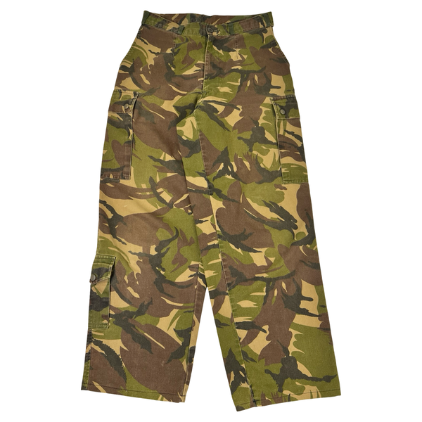 Vintage British Army Soldier 95 Woodland Camo Combat Trousers
