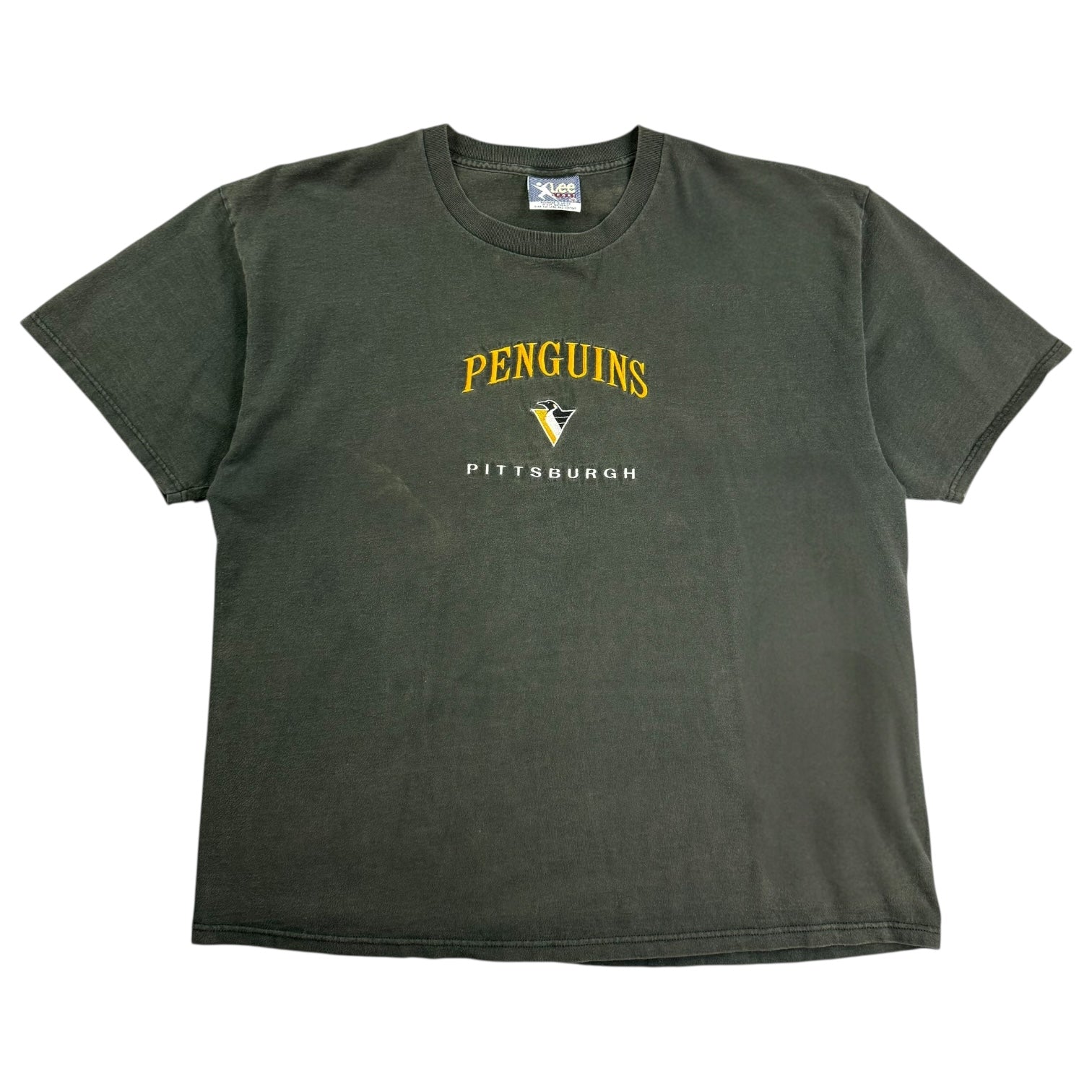 Vintage Pittsburgh Penguins Tee Faded Black