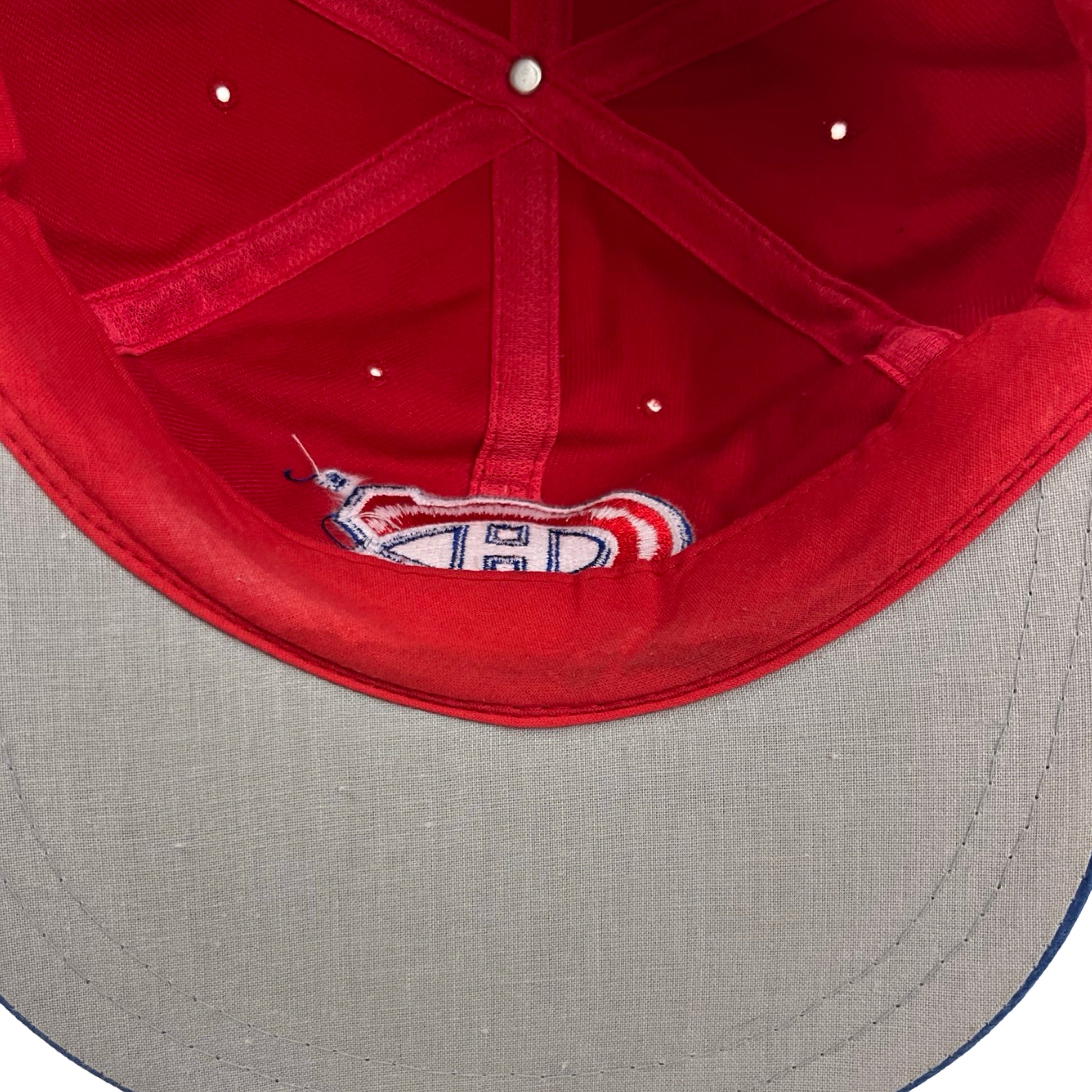 Vintage Montreal Canadians First Pick Strapback Hat