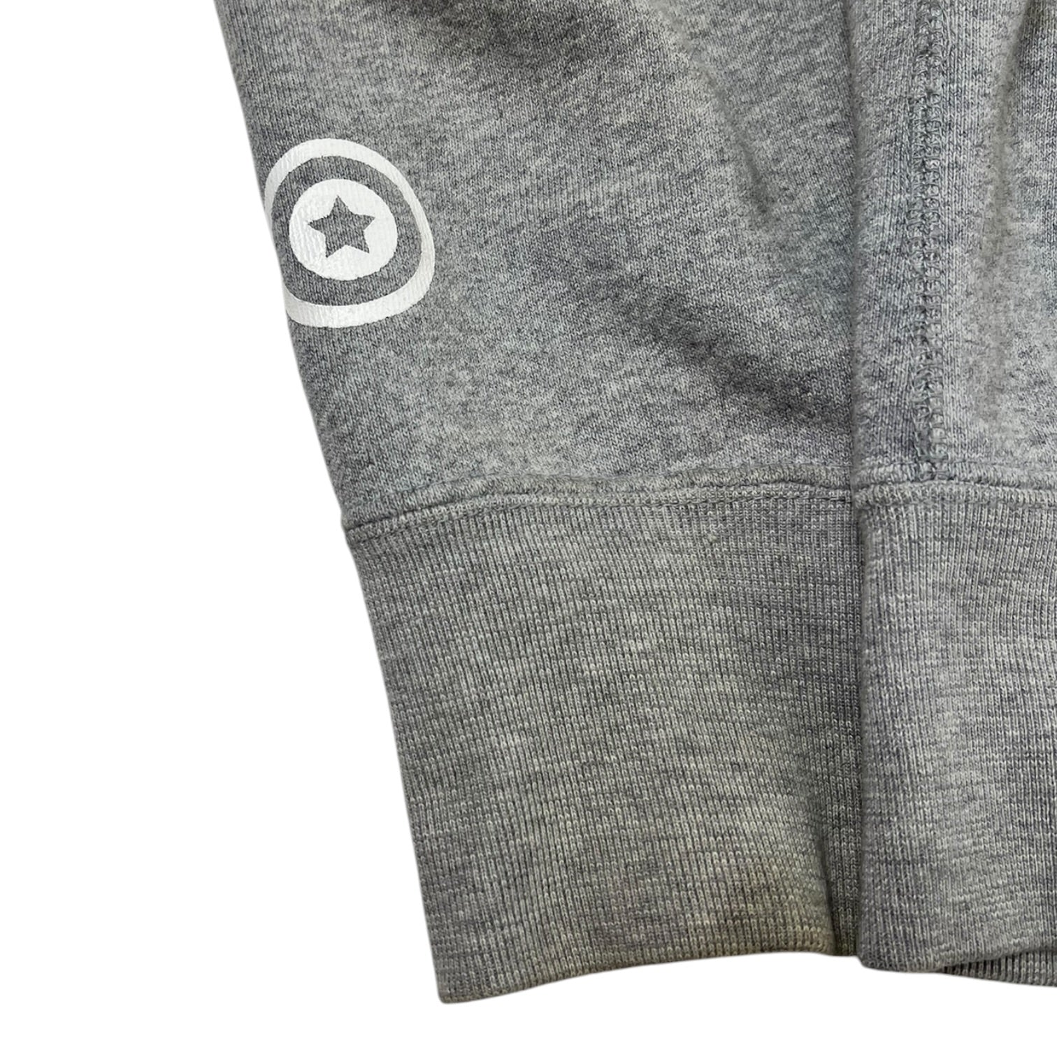 A Bathing Ape Camo Shark Full Zip Hoodie Grey