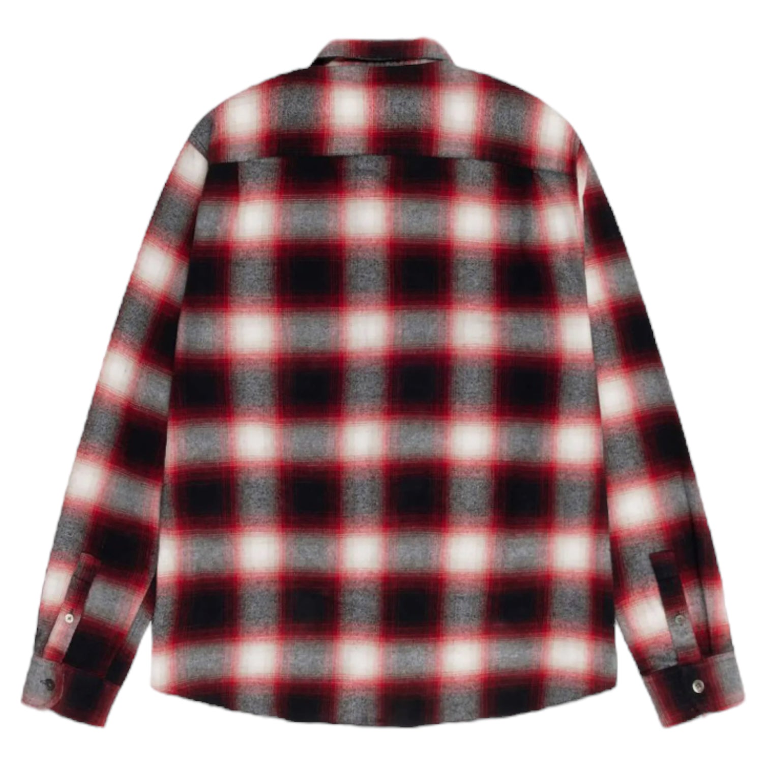 Stüssy Bay Plaid Flannel Red