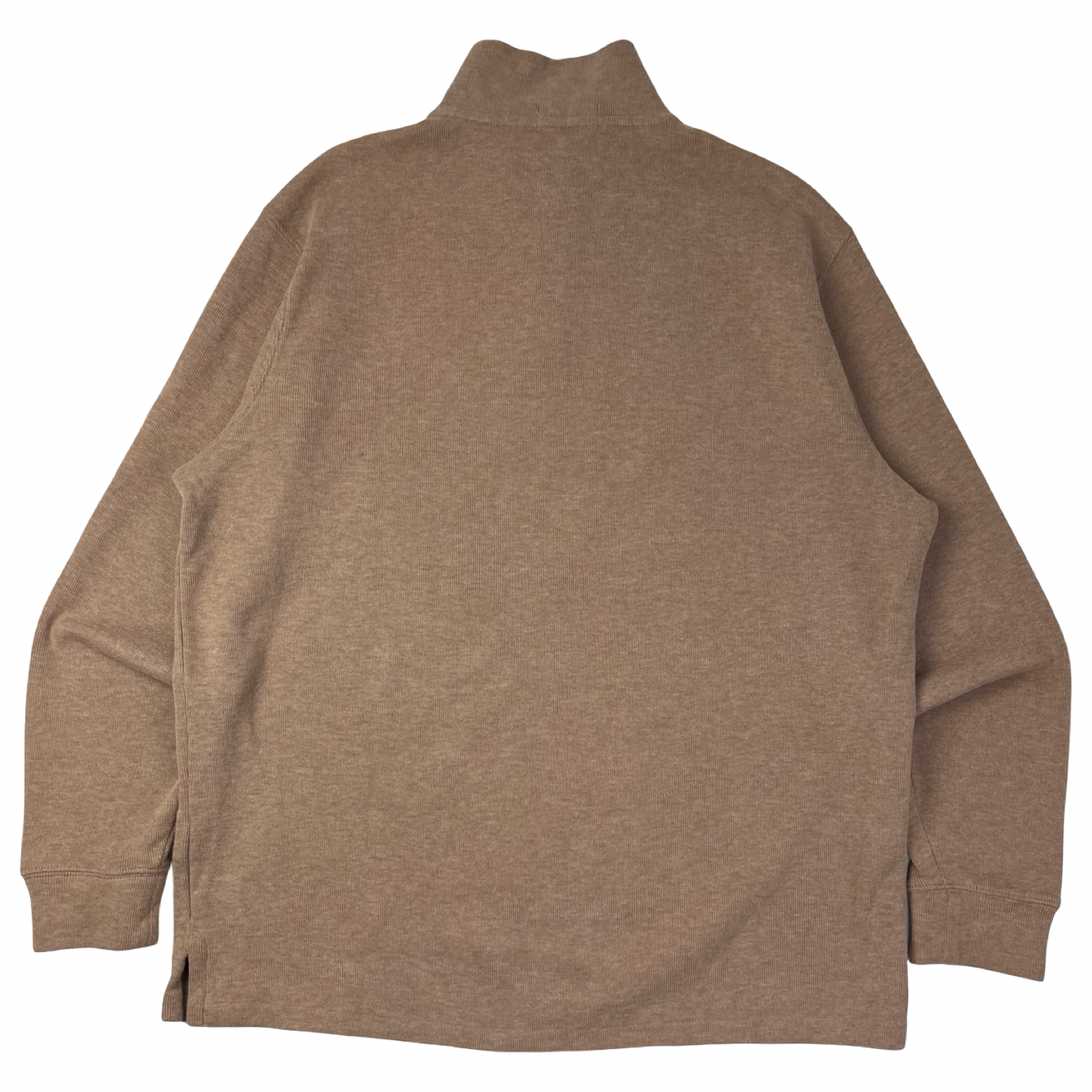 Polo Ralph Lauren Quarter Zip Sweater Light Brown