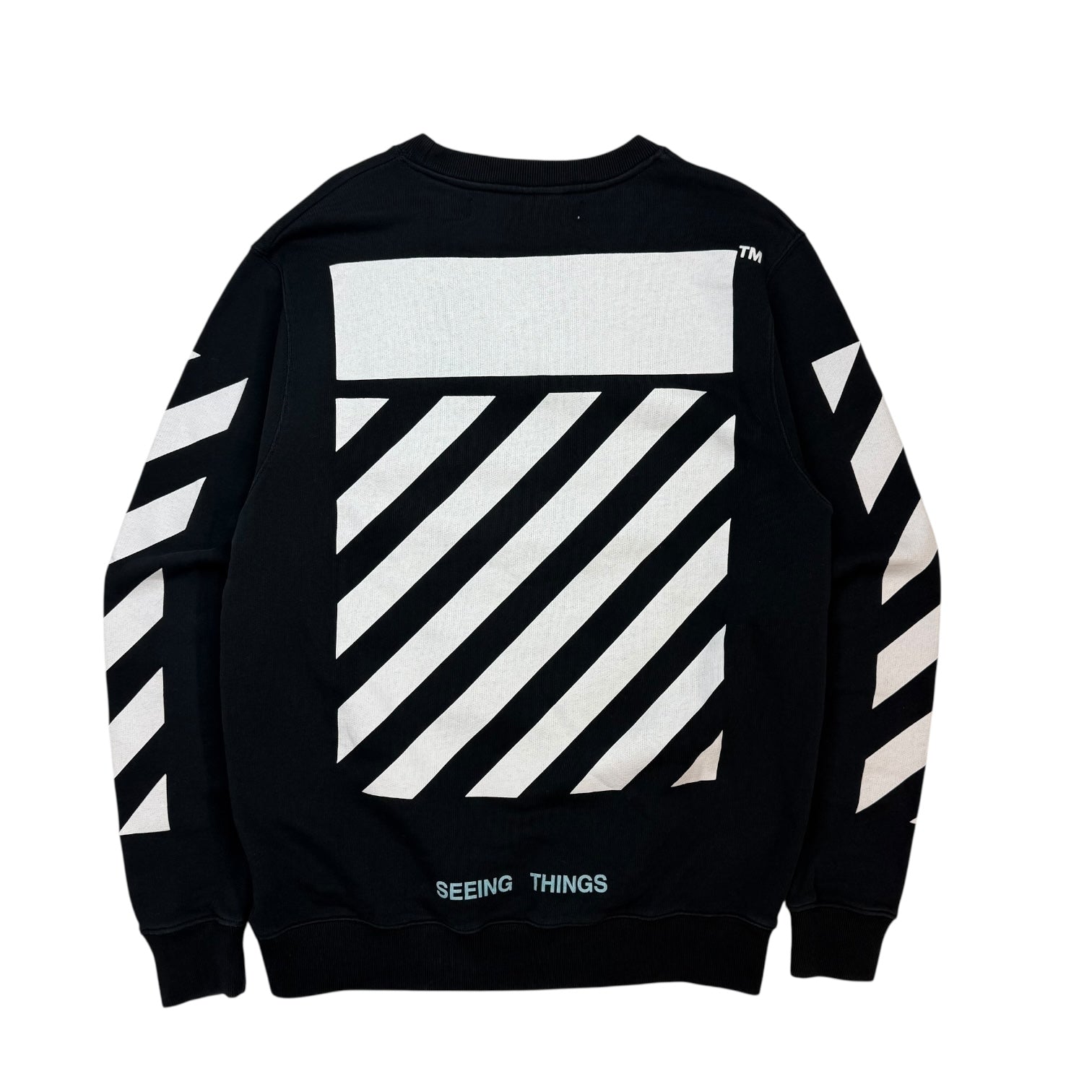 Off-White Caravaggio Crewneck Black