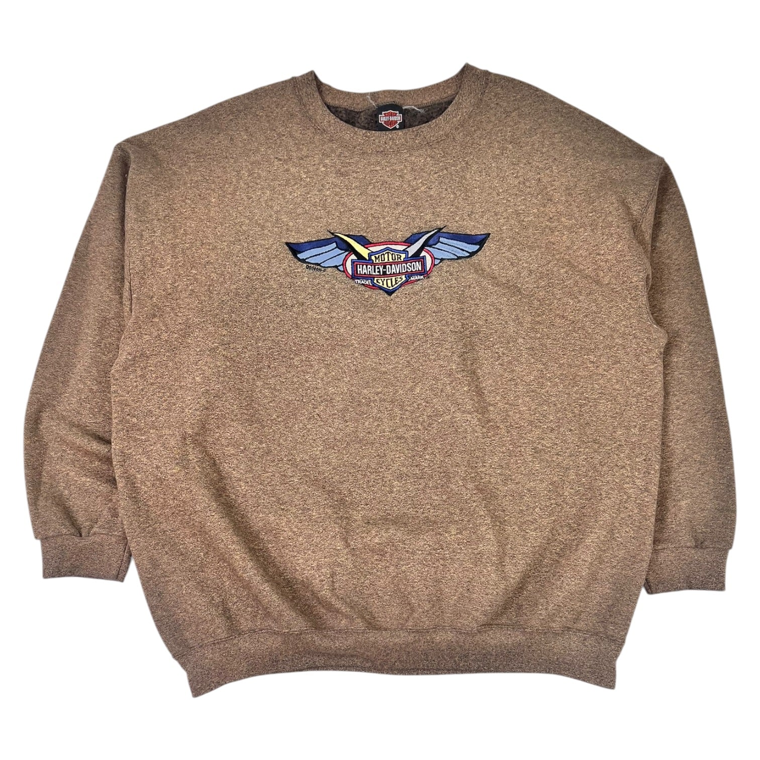 Harley-Davidson Trev Deeley Motorcycles Vancouver Crewneck Brown