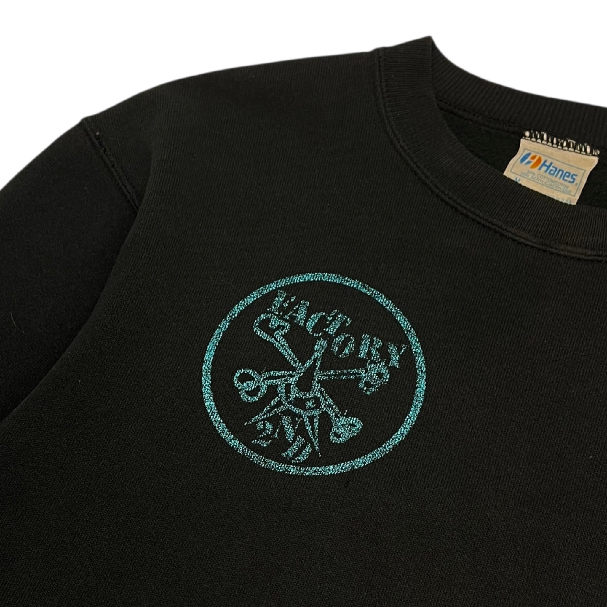 Vintage Powell Peralta Factory 2nd Skate Crewneck Black