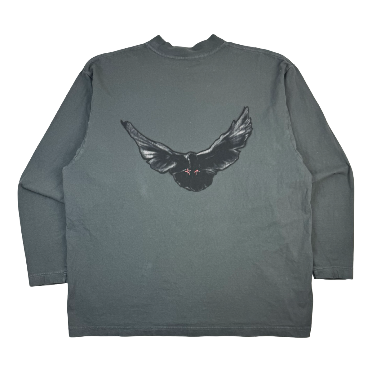 Yeezy Gap Dove L/S Tee Dark Grey