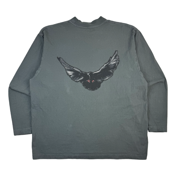 Yeezy Gap Dove L/S Tee Dark Grey