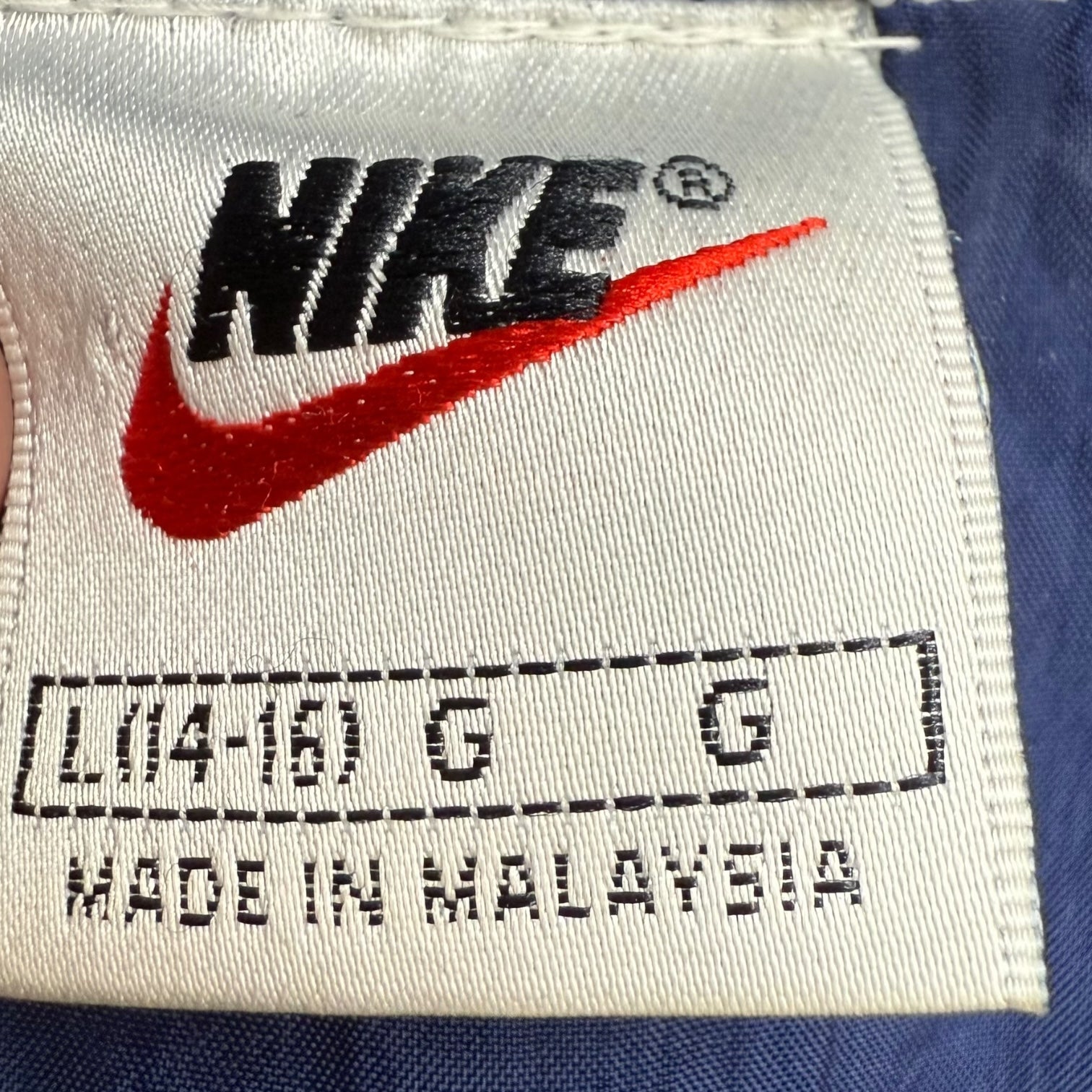 Vintage Nike Windbreaker Blue/White