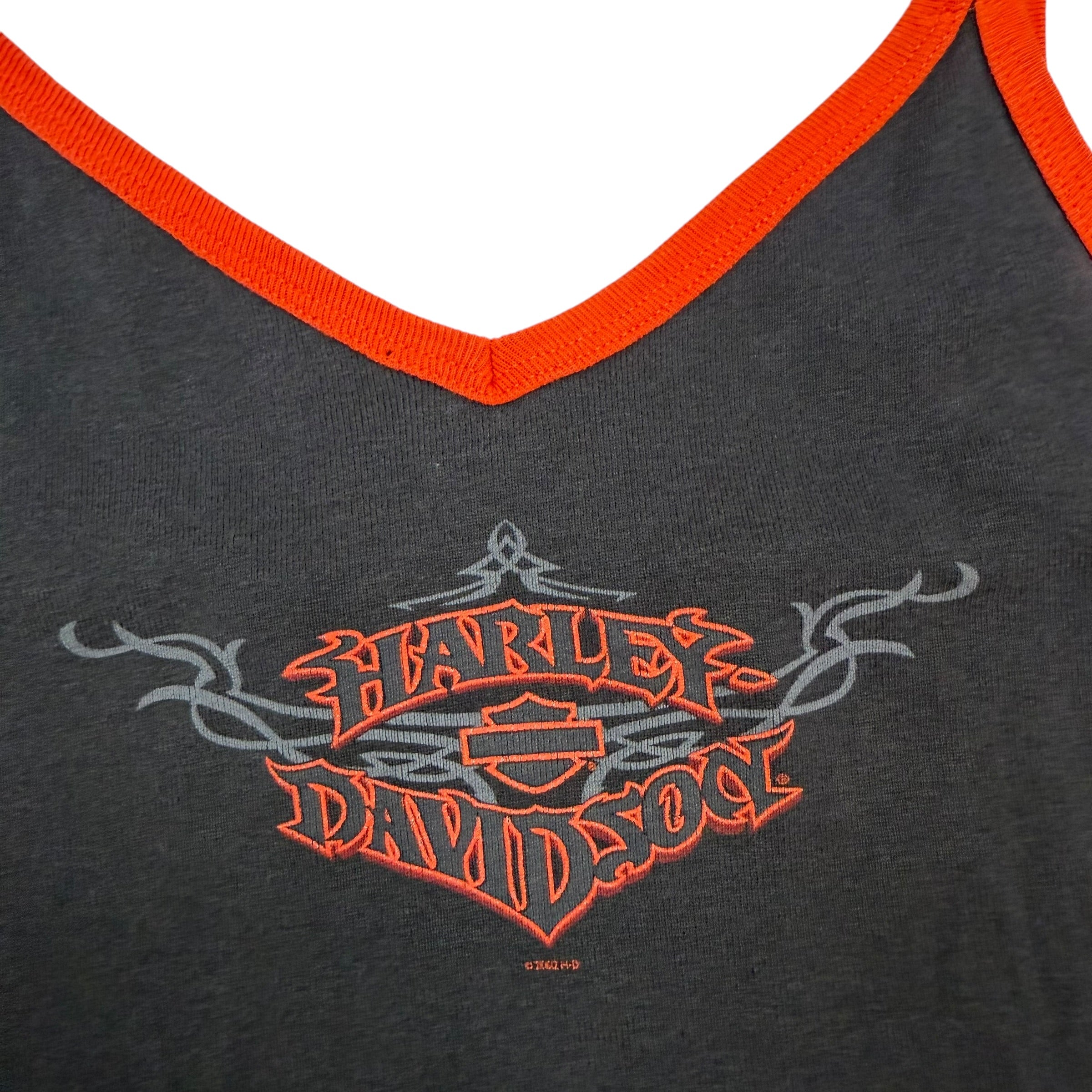(W) 2002 Harley Davidson Sturgis Black Hills Rally Tank Top Black