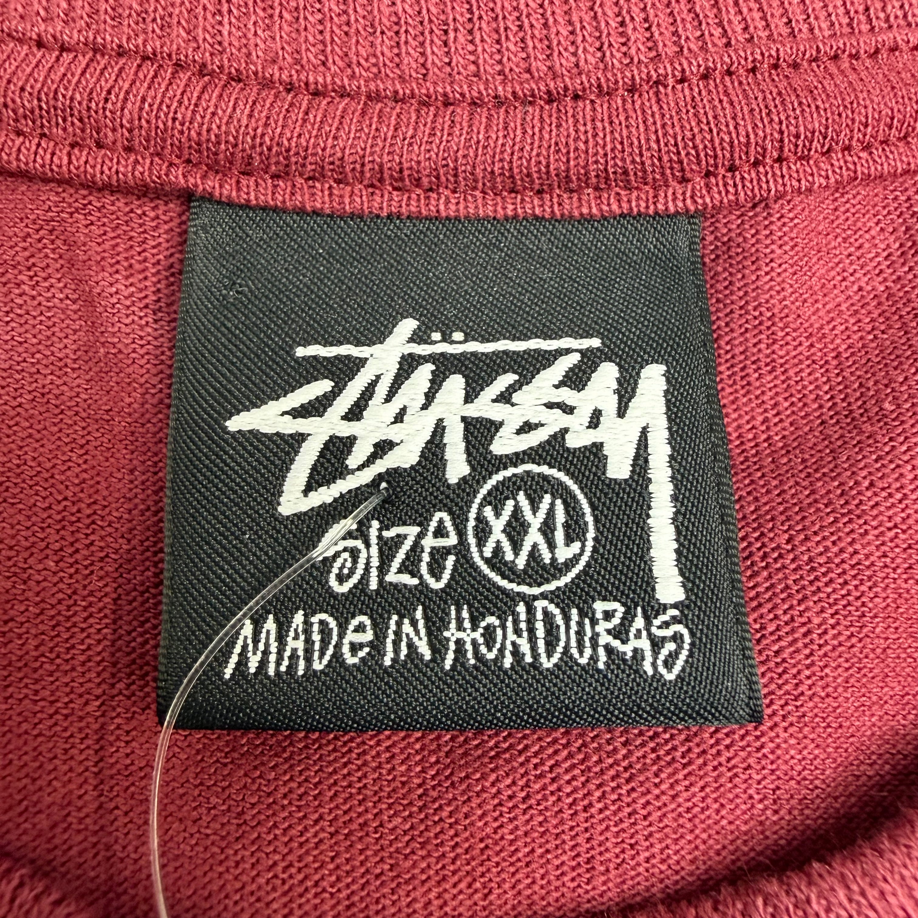 Stussy Vancouver Chapter Tee Maroon