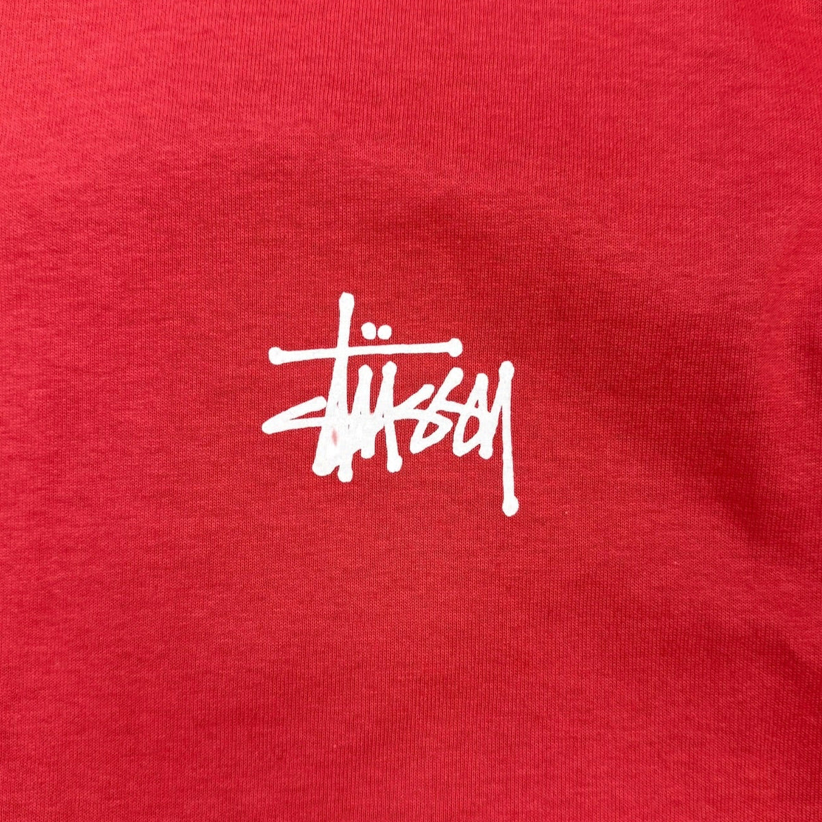 Stussy Basic L/S Tee Red