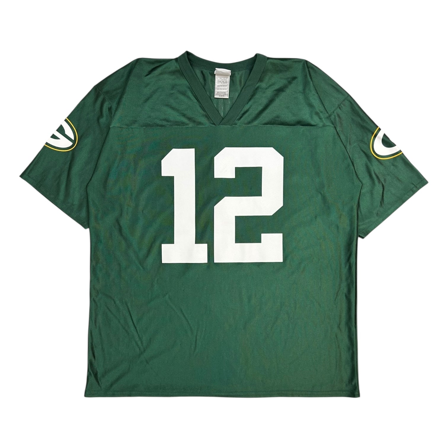 Vintage NFL Team Apparel Green Bay Packers Aaron Rodgers Home Jersey Green/Yellow