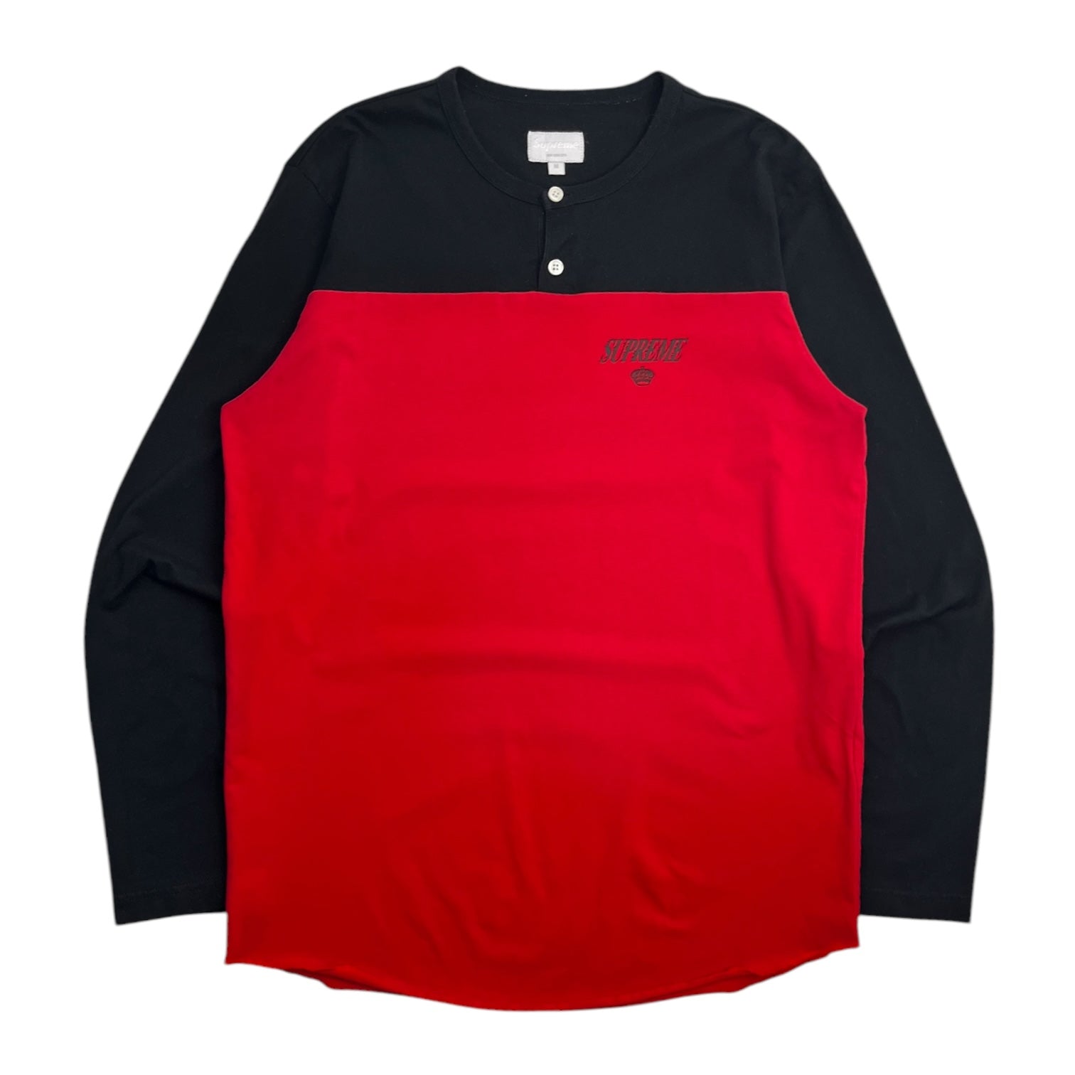 Supreme Crown Logo Henley