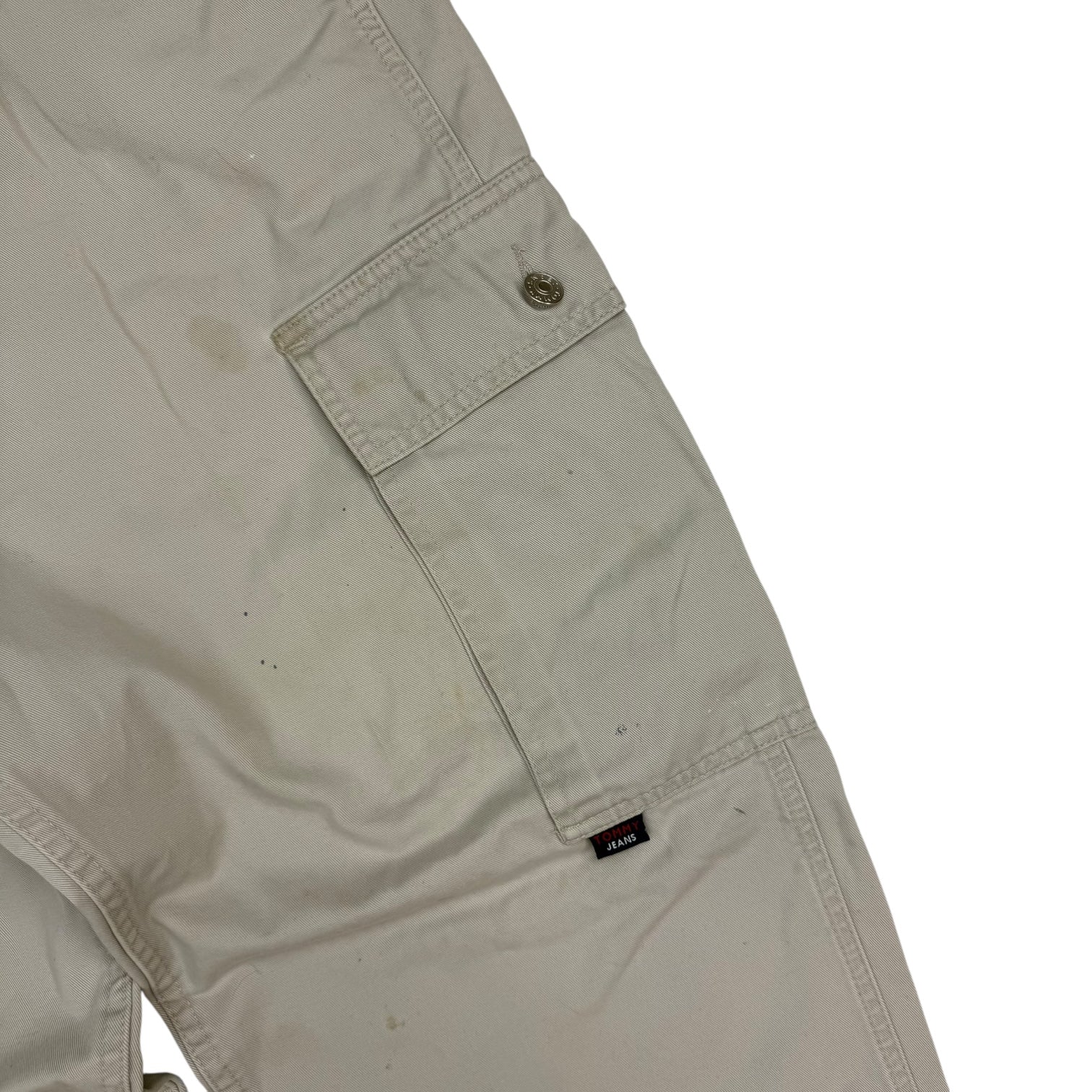 Vintage Tommy Hilfiger Cargo Pants White