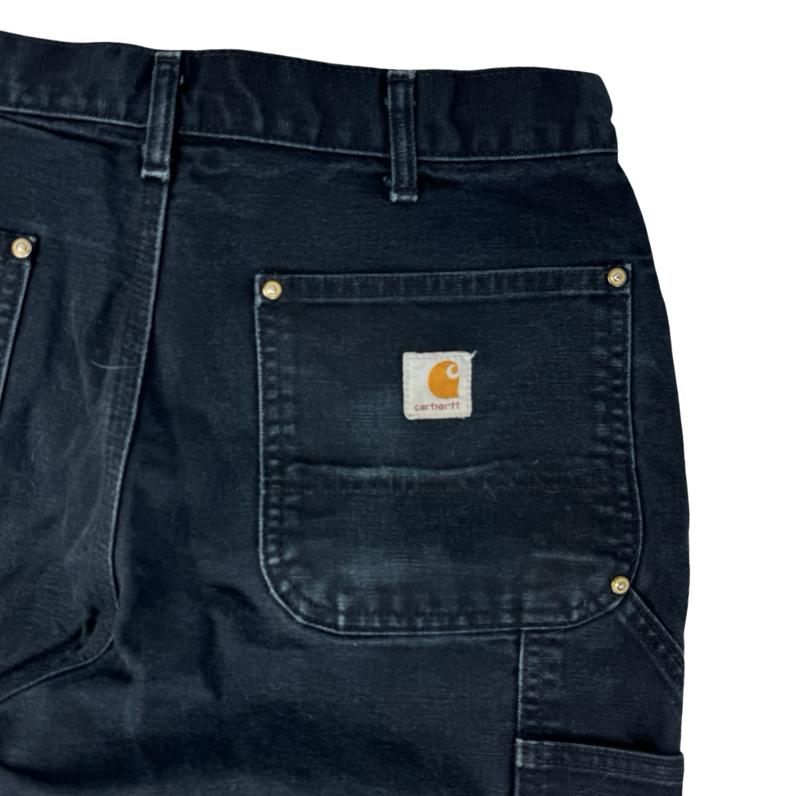 Vintage Carhartt Double Knee Bottoms Black
