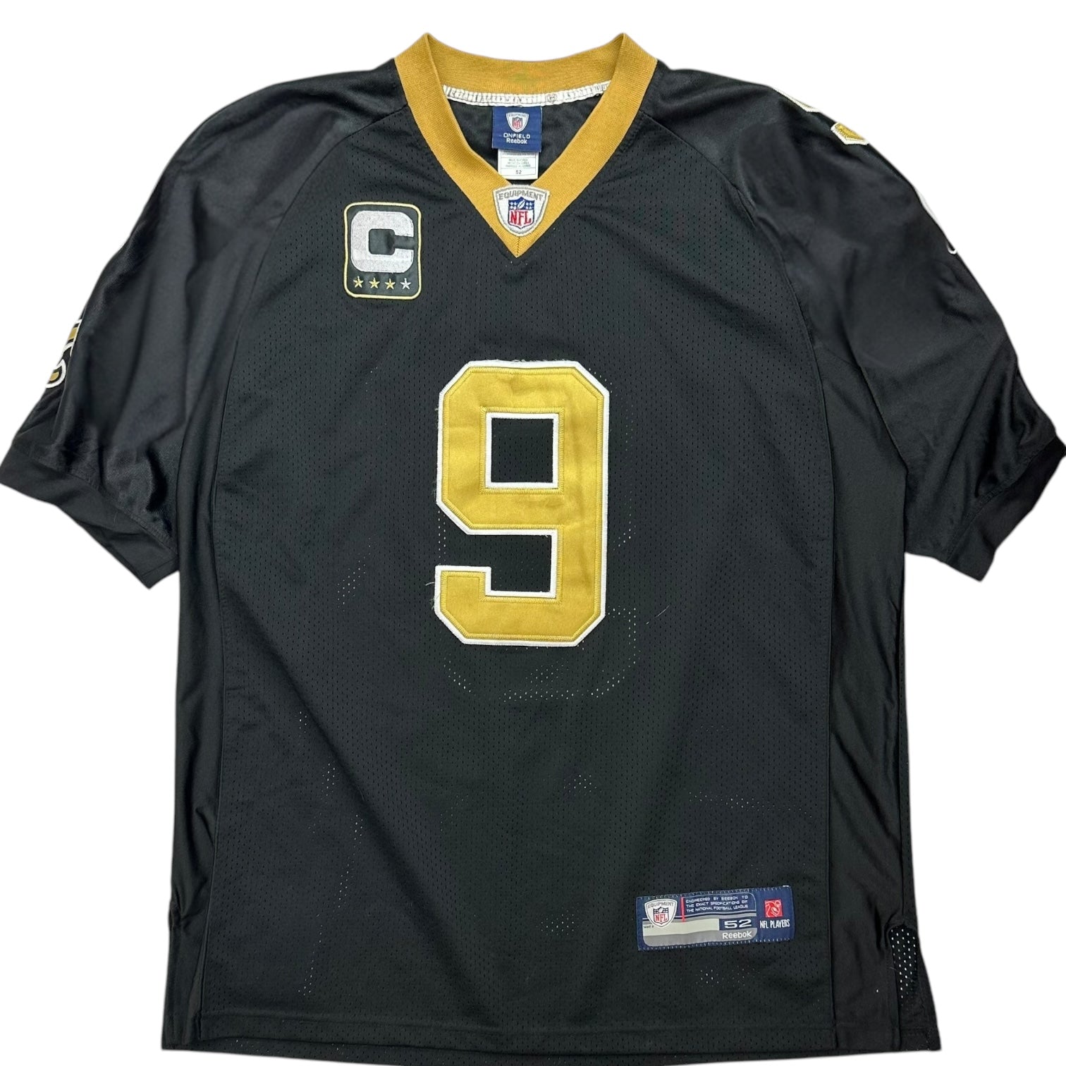 Vintage Reebok New Orleans Saints Drew Brees Jersey