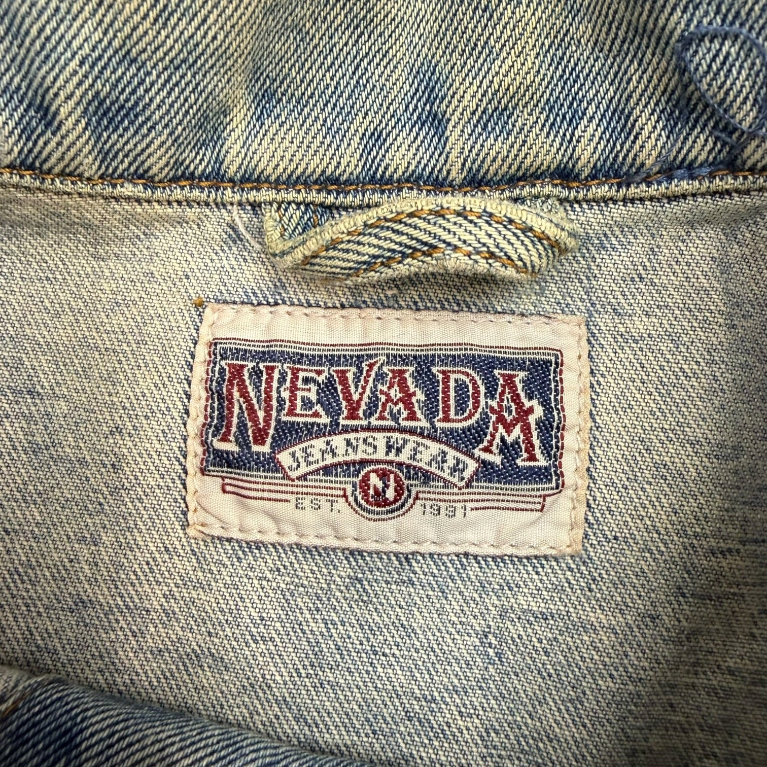 Vintage Nevada Denim Jacket Light Wash