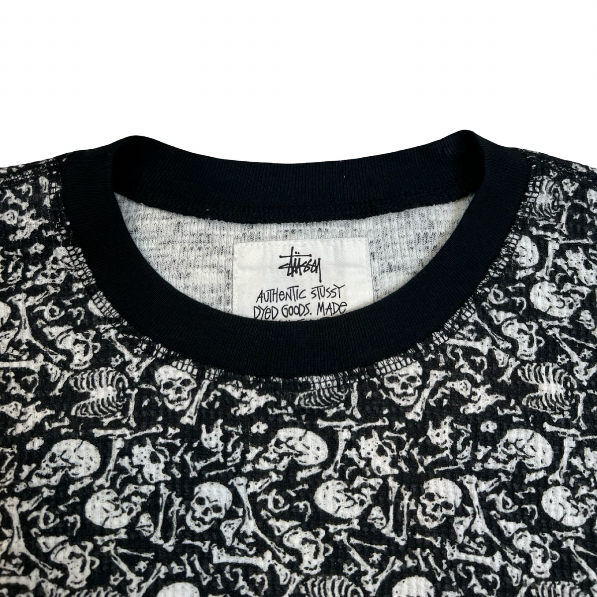 Stüssy Pigment Dyed LongSleeve Bones Thermal