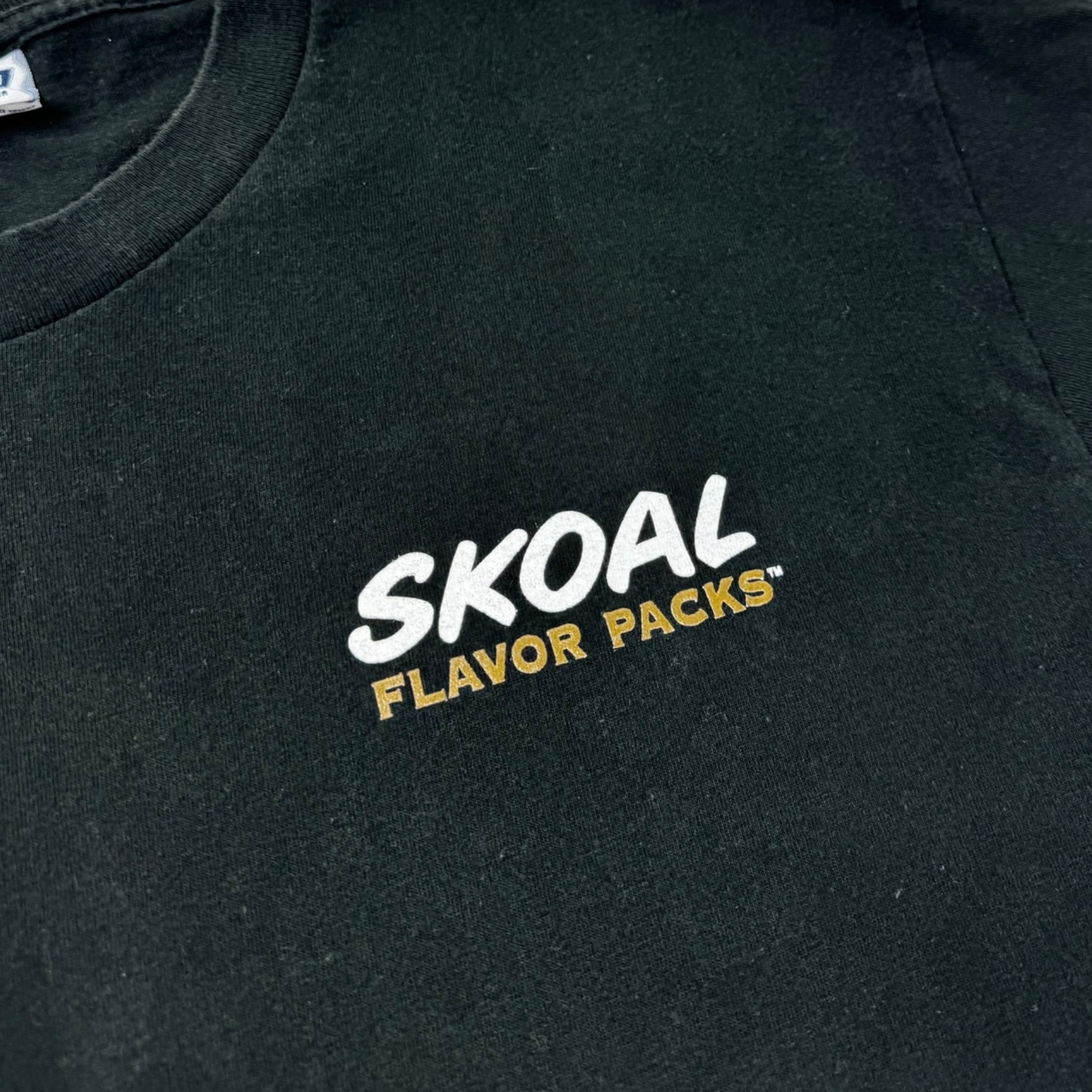 Vintage Skoal Tobacco Flavor Packs Promo T-Shirt