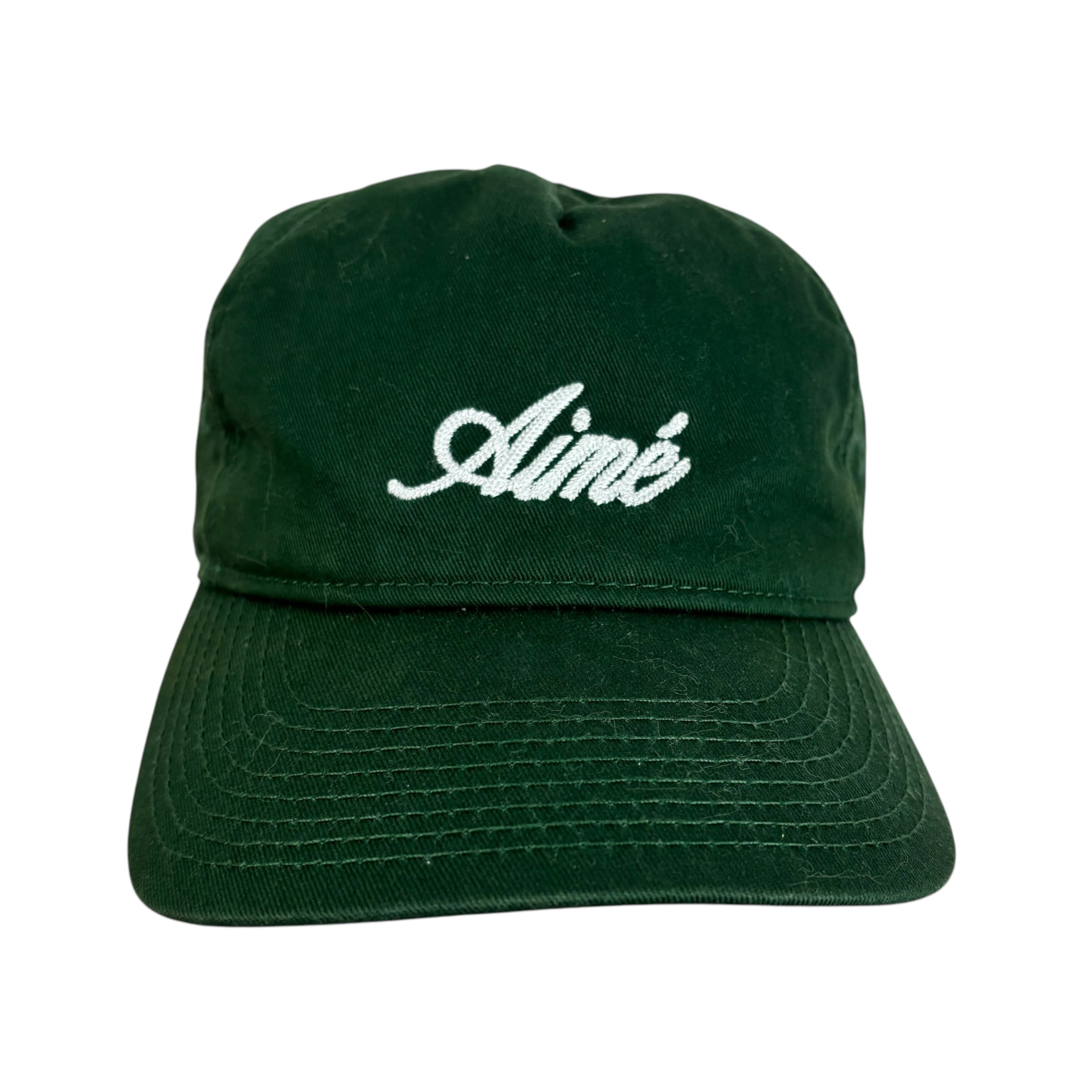 Aime Leon Dore Script Strap Back Hat Green