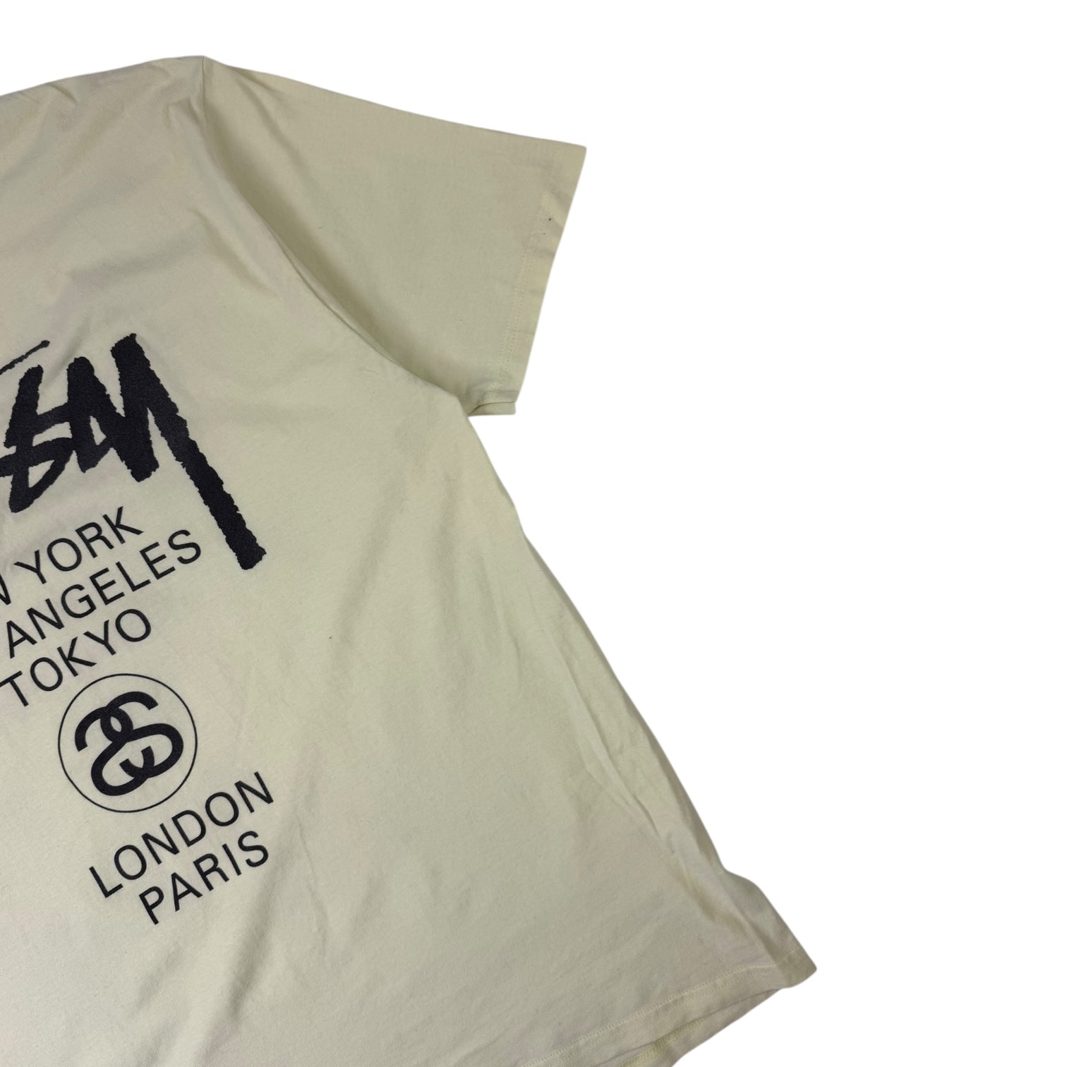 Stussy World Tour T-Shirt Yellow