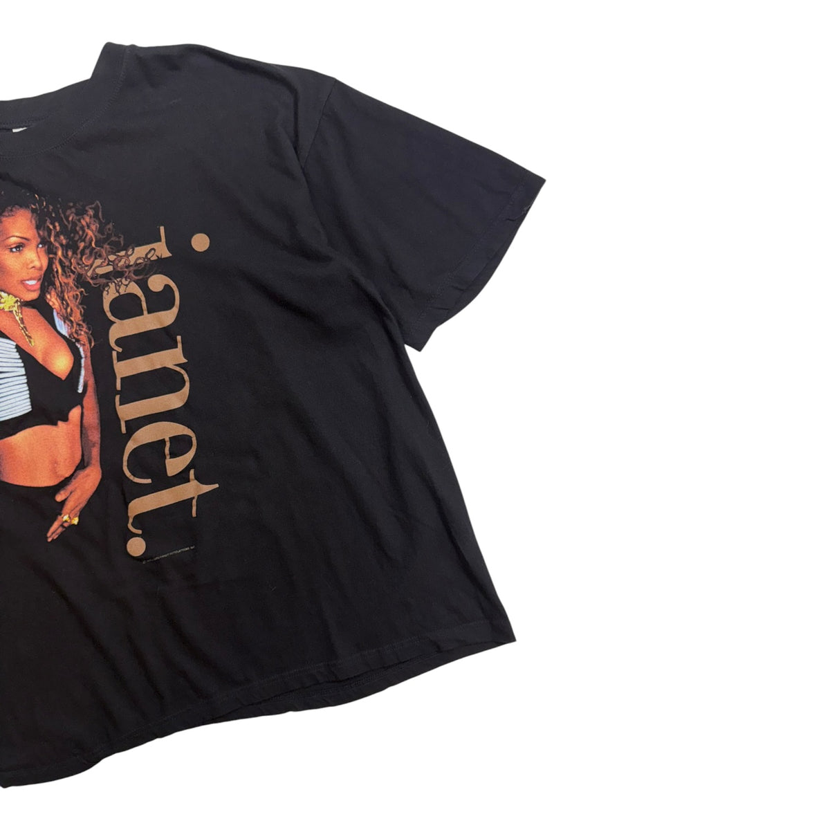 Vintage 1993 Janet Jackson “janet.” Tour T-Shirt Black