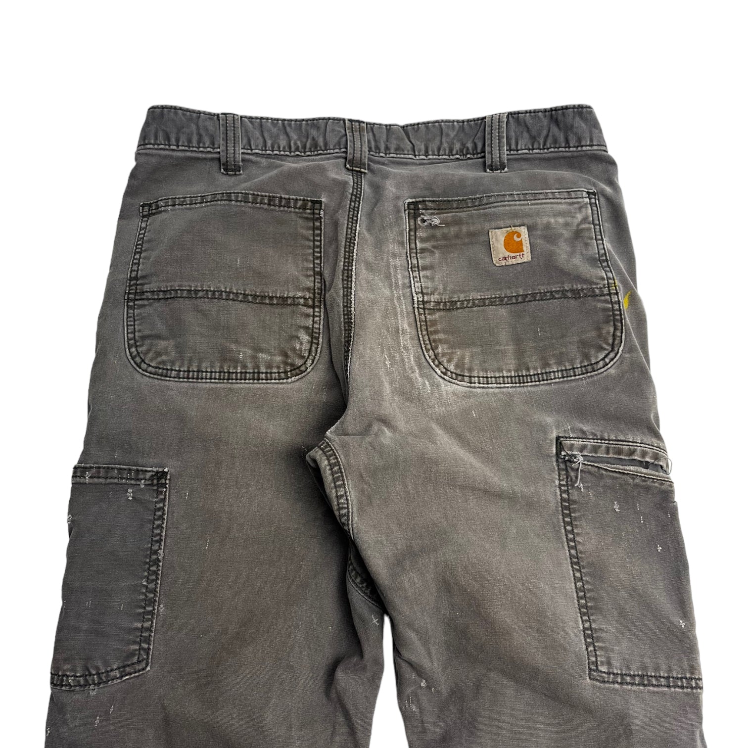 Carhartt Double Knee Paint Splatter Slate Grey