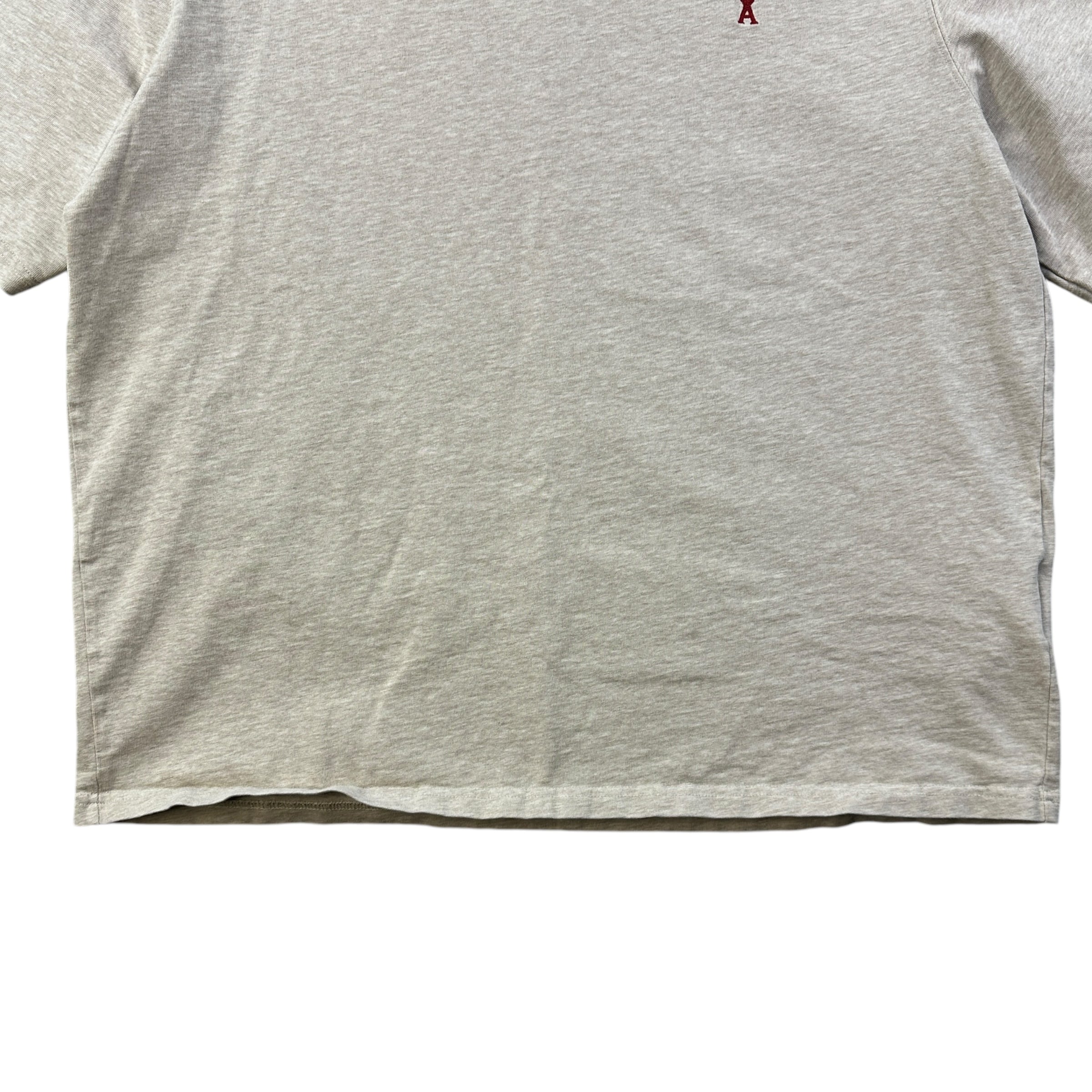 Ami Paris Logo Tee Grey