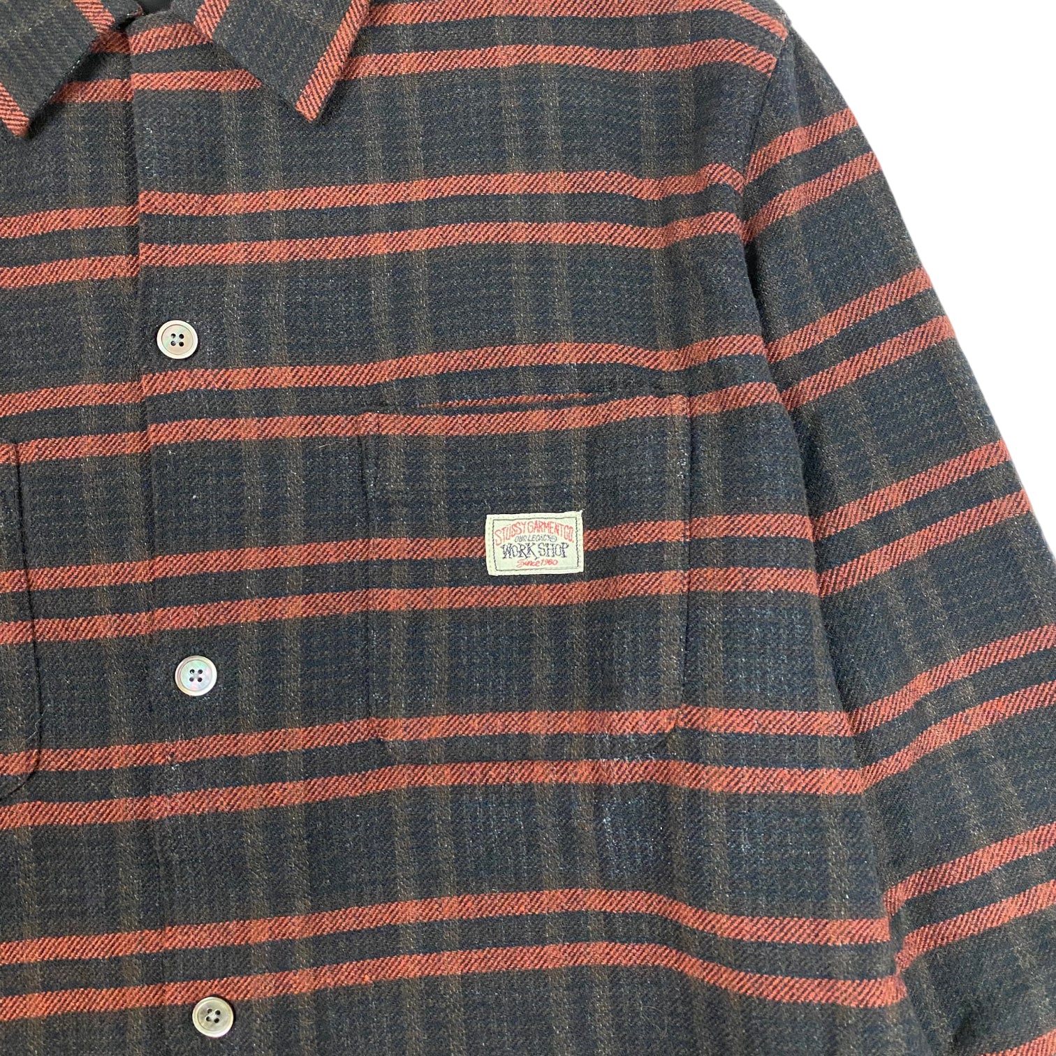 Stüssy x Our Legacy Workshop New Heusen Plaid Button Up Shirt