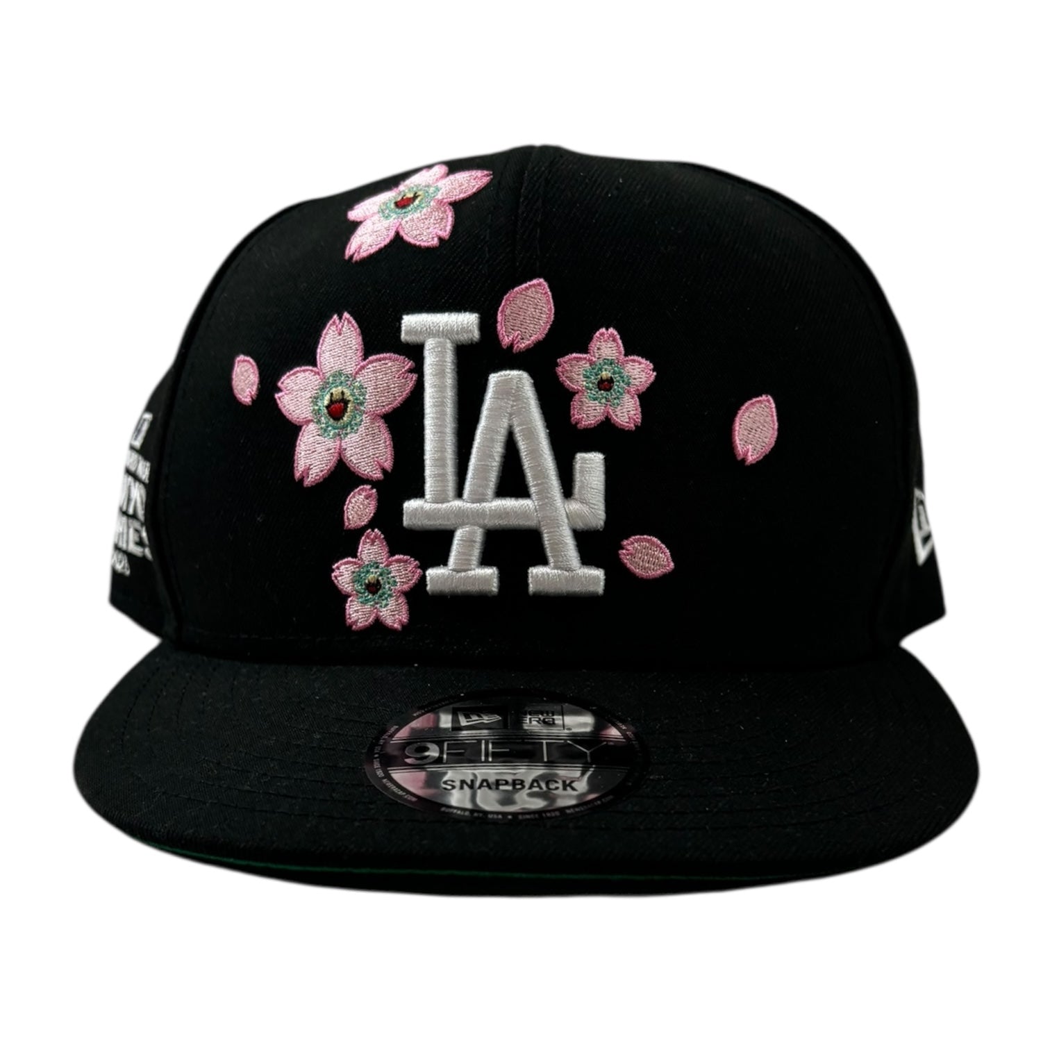 Takashi Murikami x LA Dodgers Tokyo Series SnapBack Hat Black