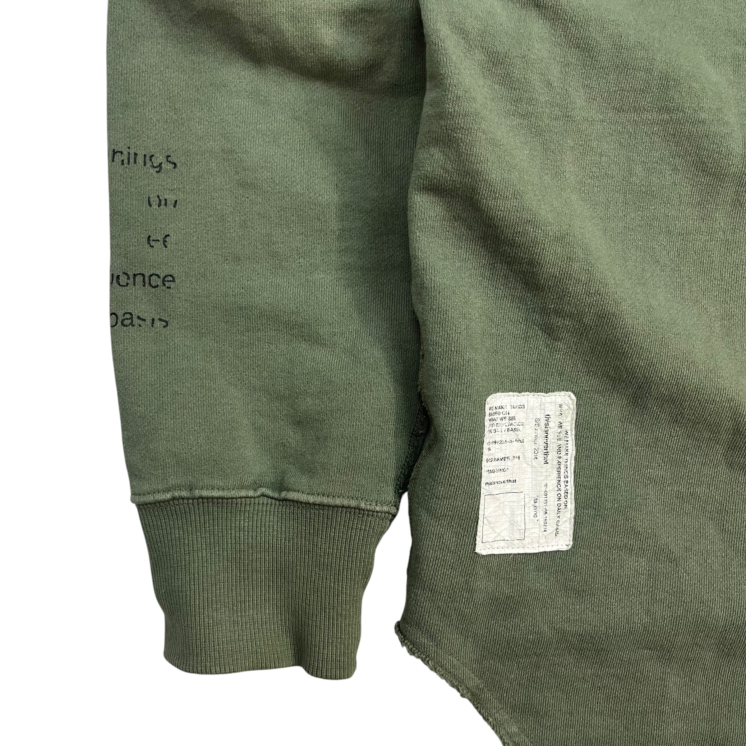 Thisisneverthat Boxer Hoodie Green