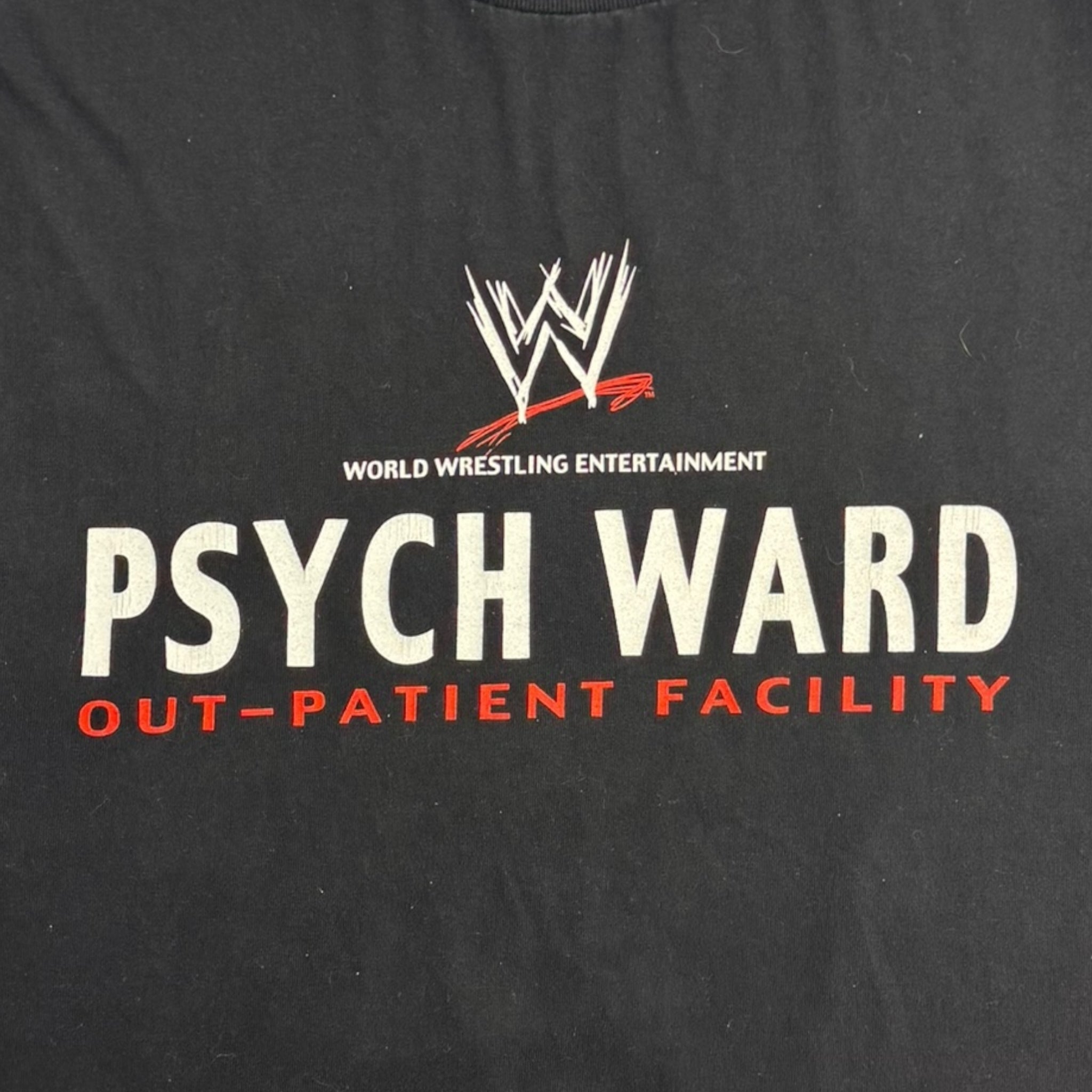 2002 WWE Psych Ward Out-Patient Facility T-Shirt