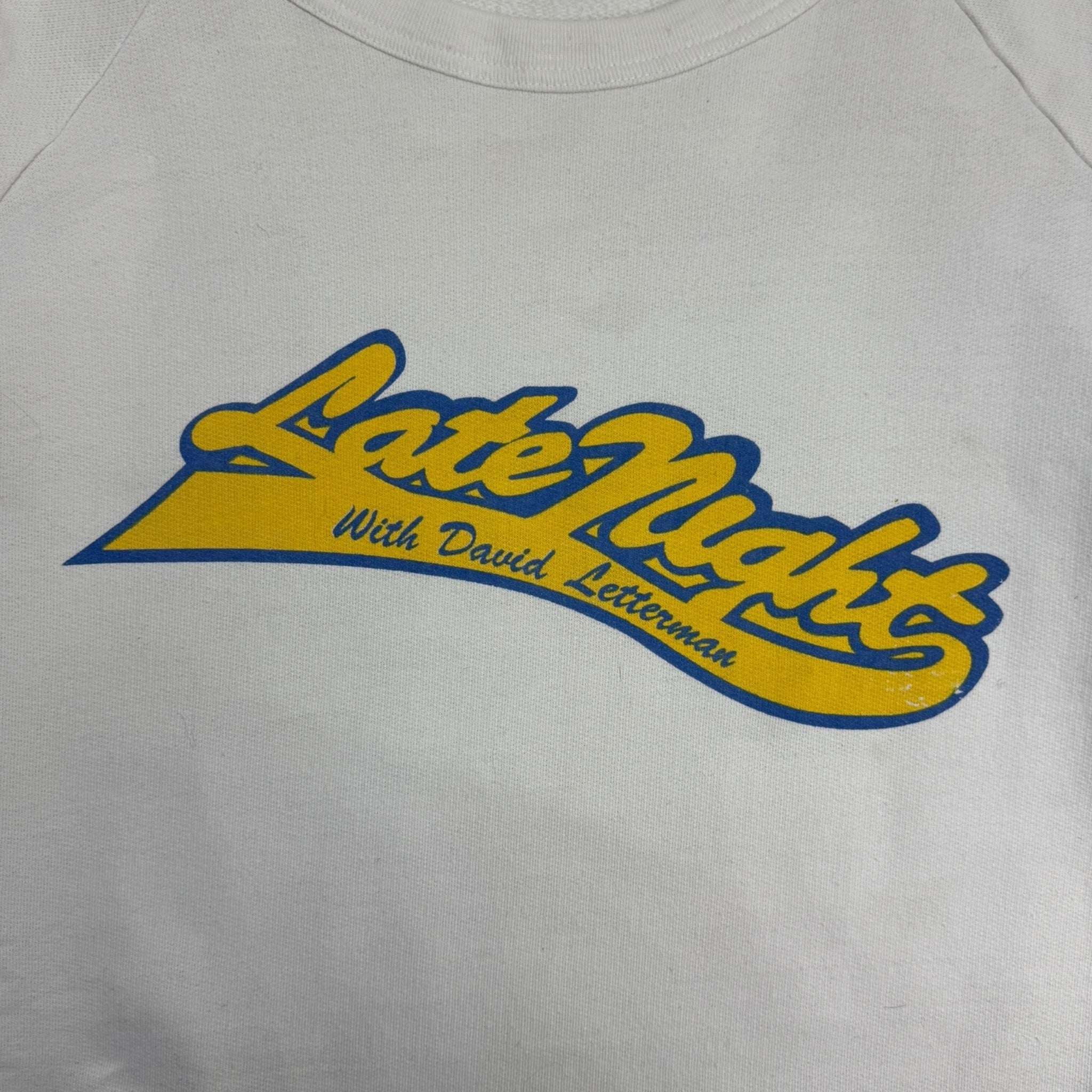 Vintage Late Night With David Letterman Crewneck