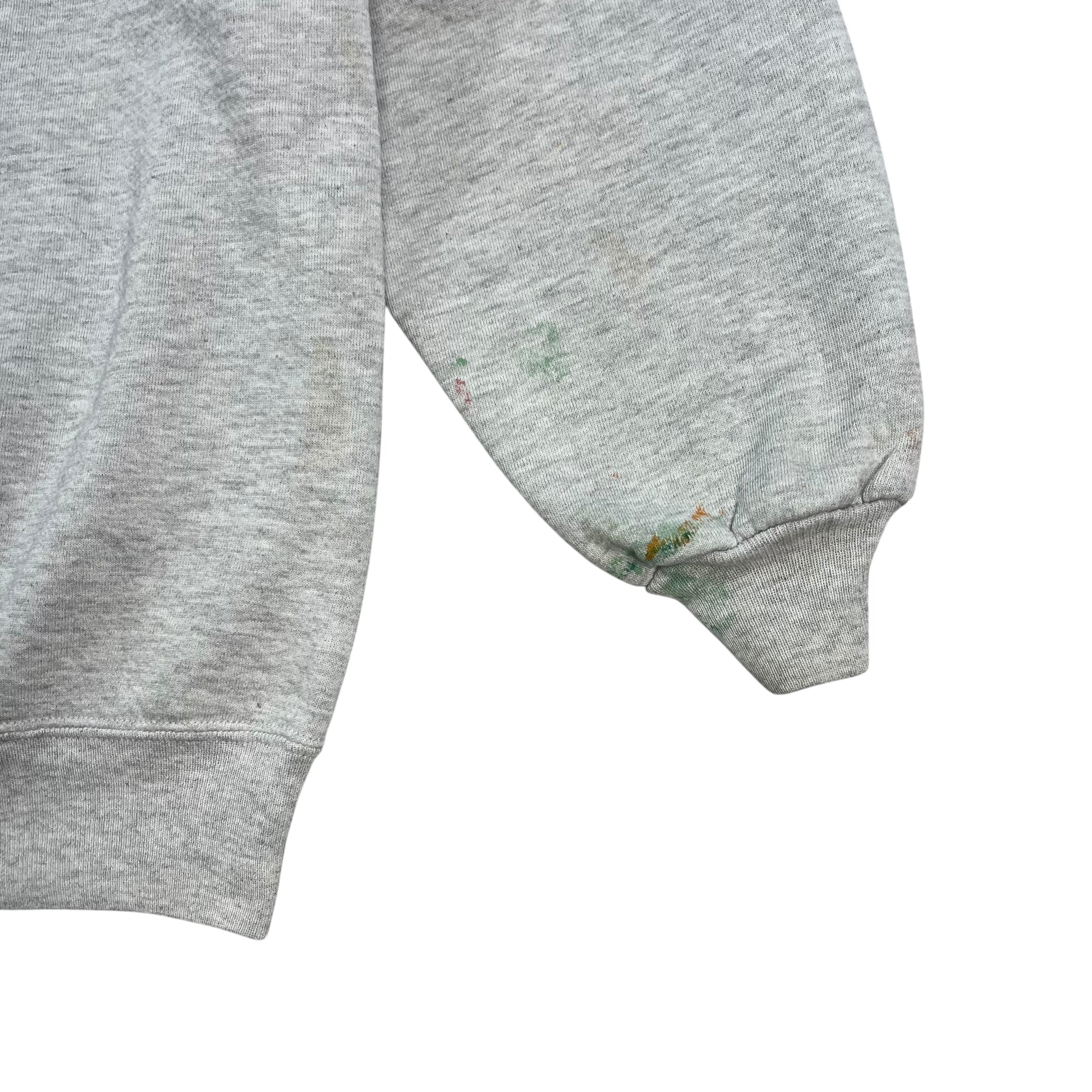 Vintage Salem Seminoles Football Crewneck Light Grey