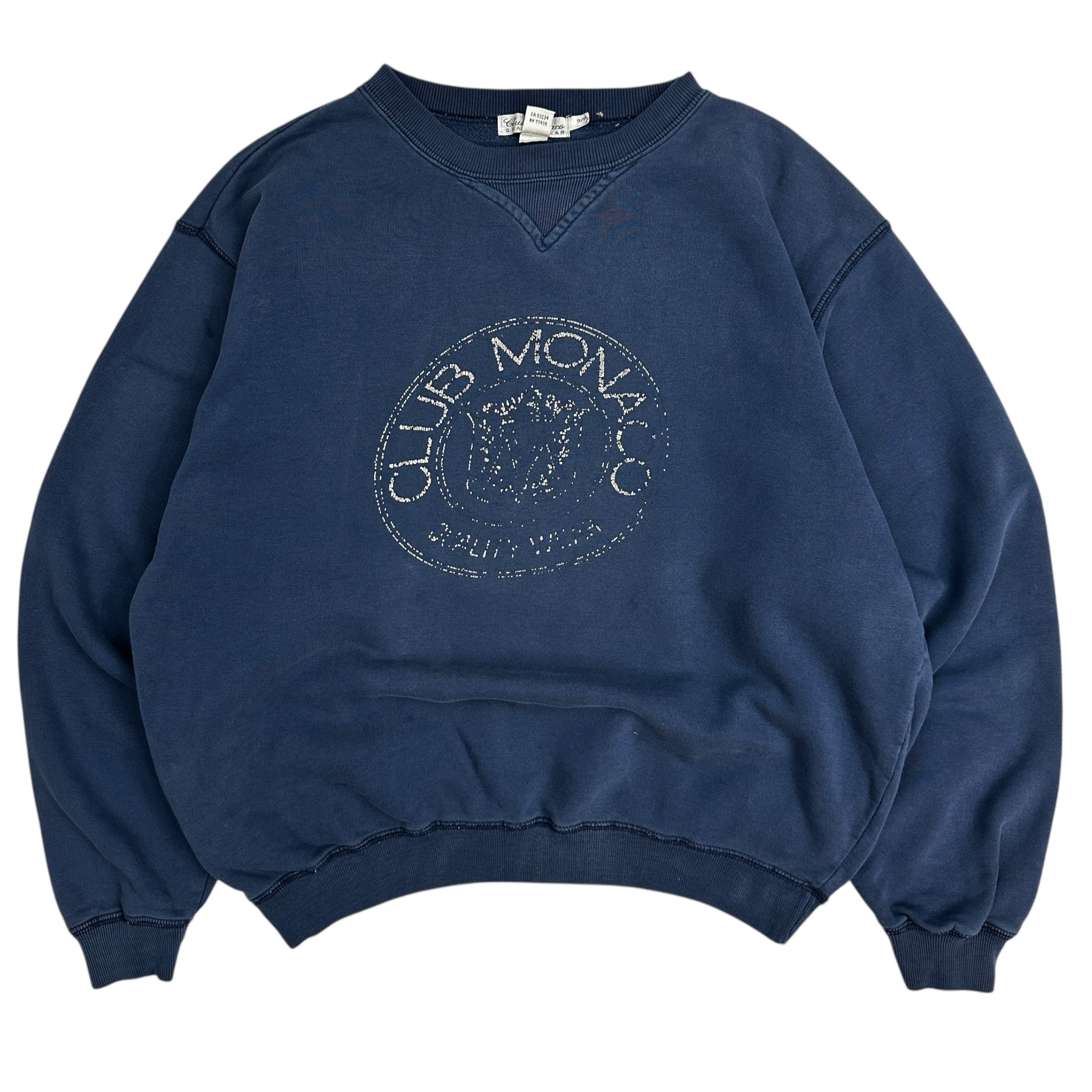 Vintage Club Monaco Crewneck Navy Blue