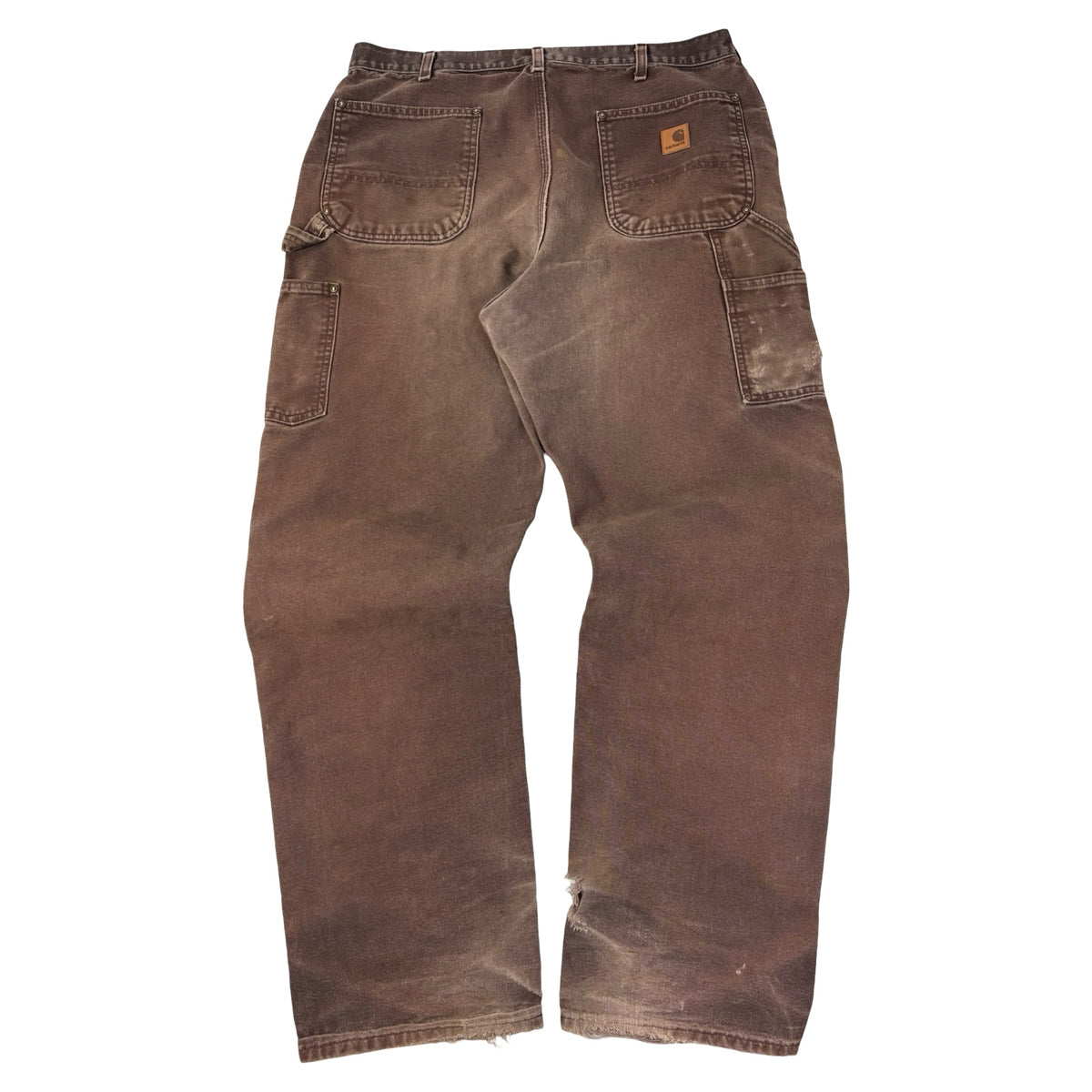 Vintage Carhartt Double Knee Carpenter Pant Washed Brown