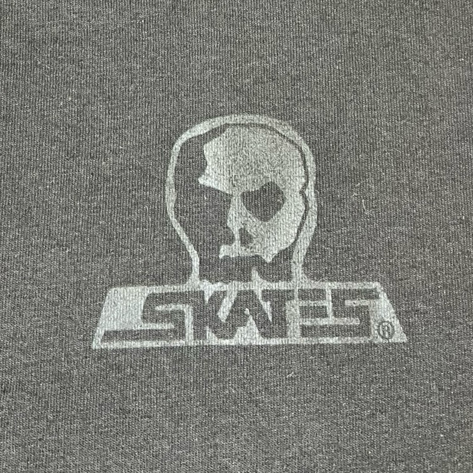 Skull Skates Skull Logo Blackout Tonal T-Shirt Black