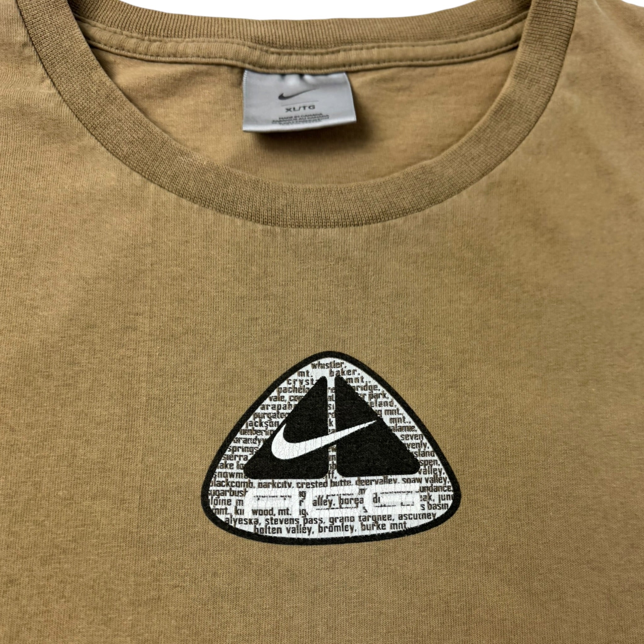 Vintage Nike ACG “Ride Everything” T-Shirt Beige