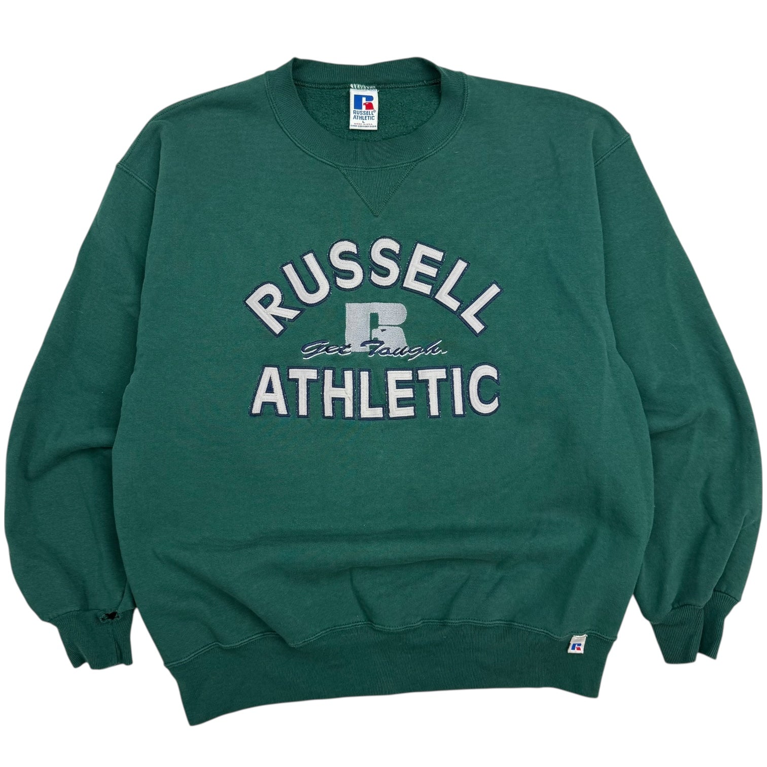 Vintage Russell Athletic Crewneck Green