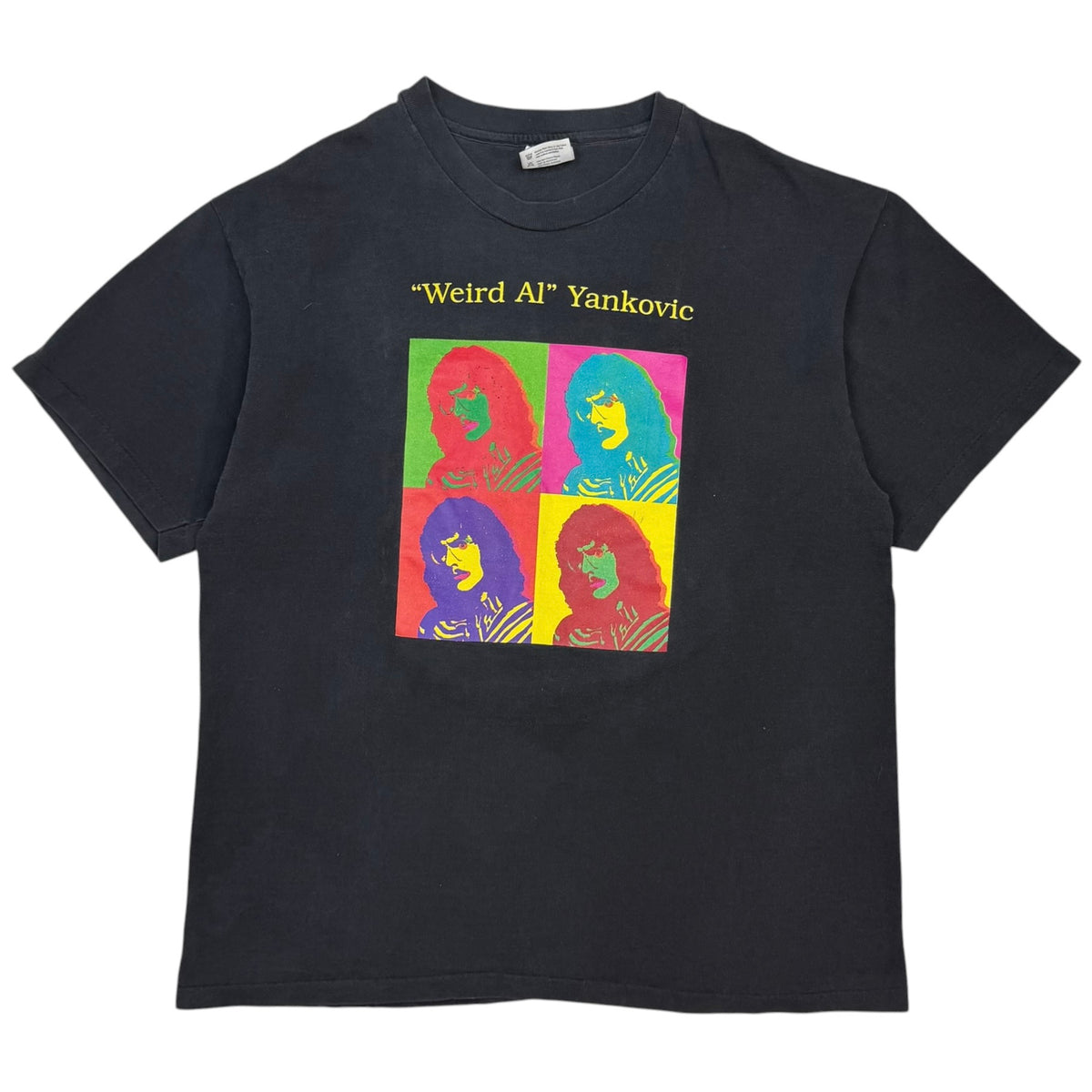 1995 Weird Al Yankovic Canadian Tour Tee Black