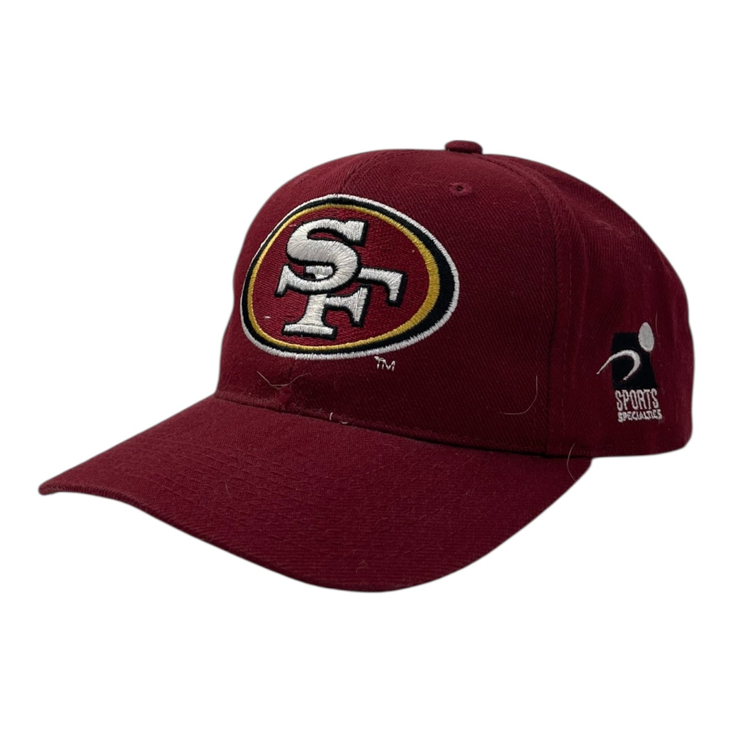 Vintage San Francisco 49ers Sports Specialties Hat Burgundy