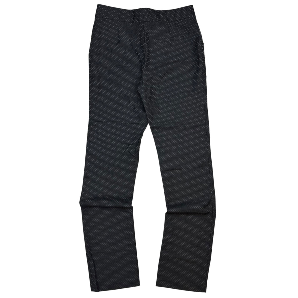 (W) Vintage L.A.M.B Slim Fit Pattern Trousers Black